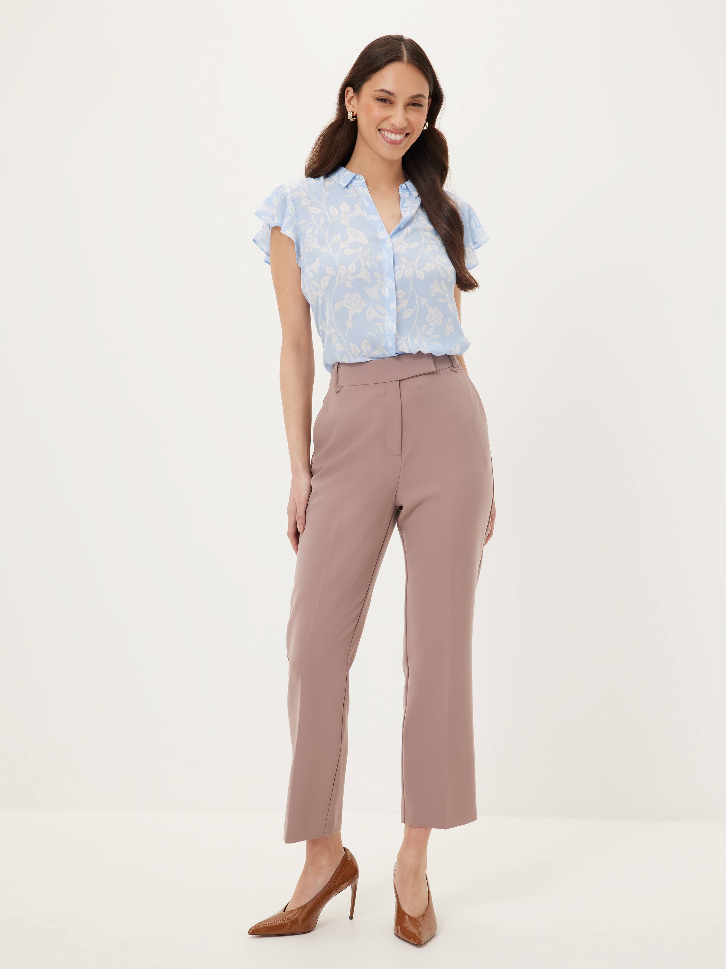 Aria Ruffle Sleeve Shirt