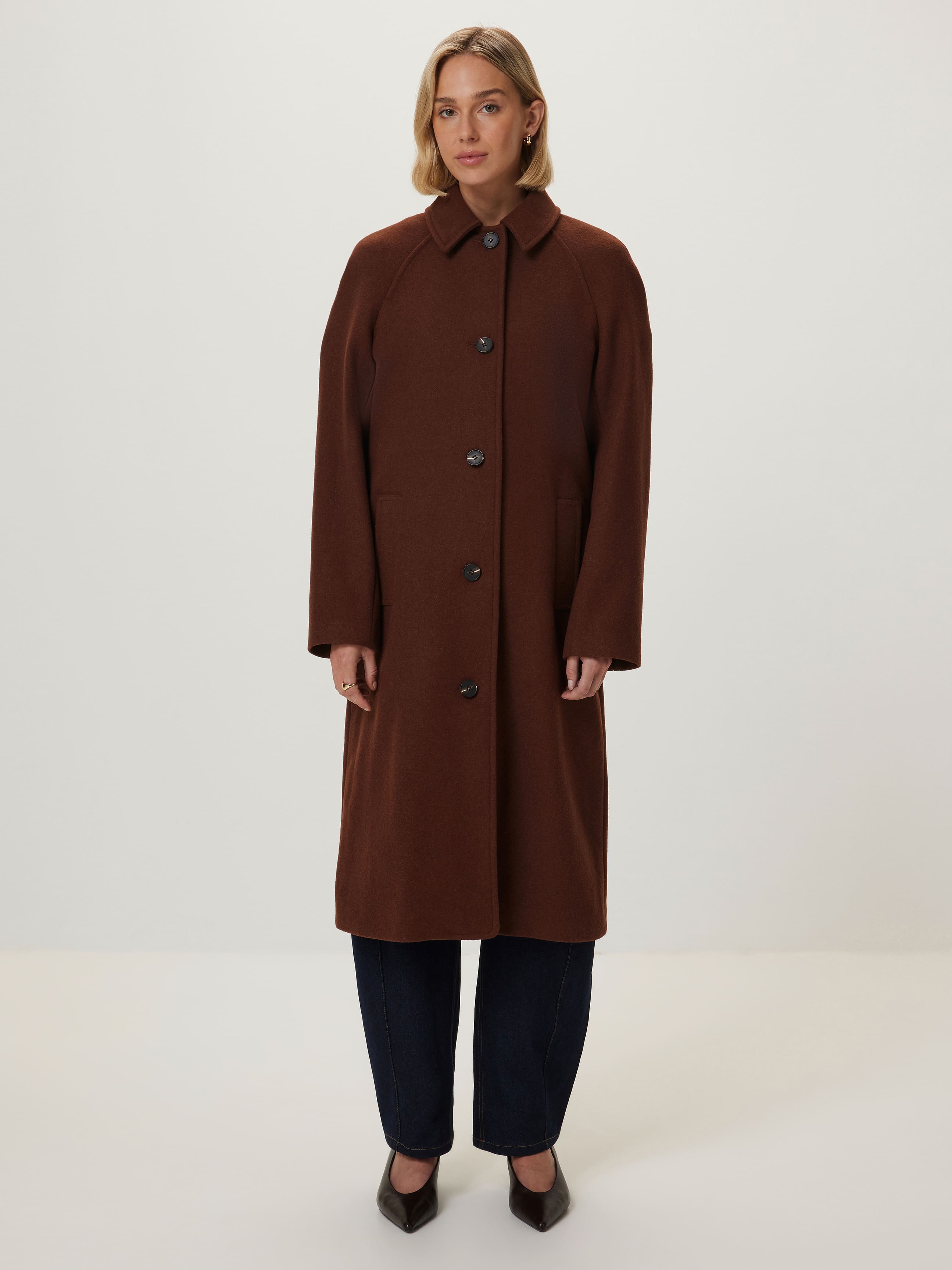 Melody Single Button Coat