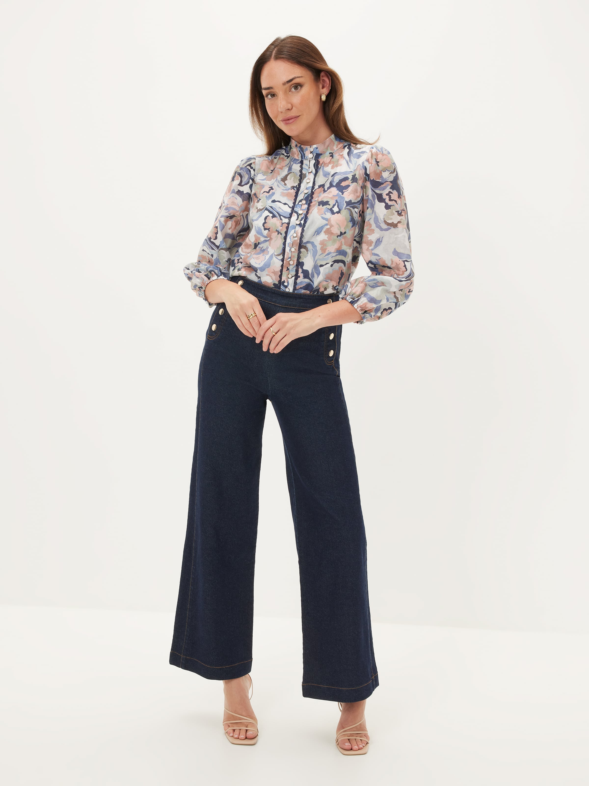 Tilly Button Through Blouse