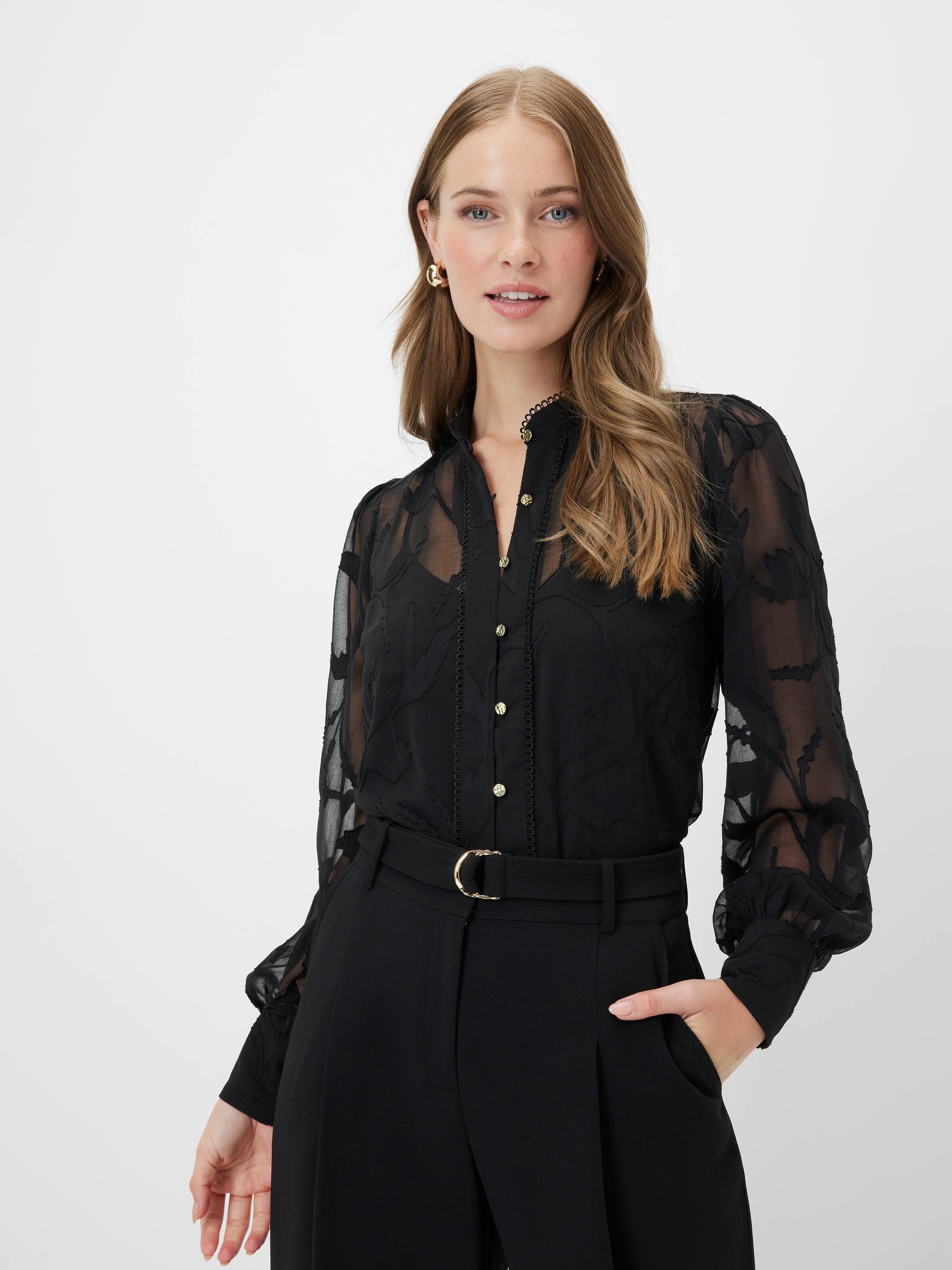 Sundown Burnout Blouse