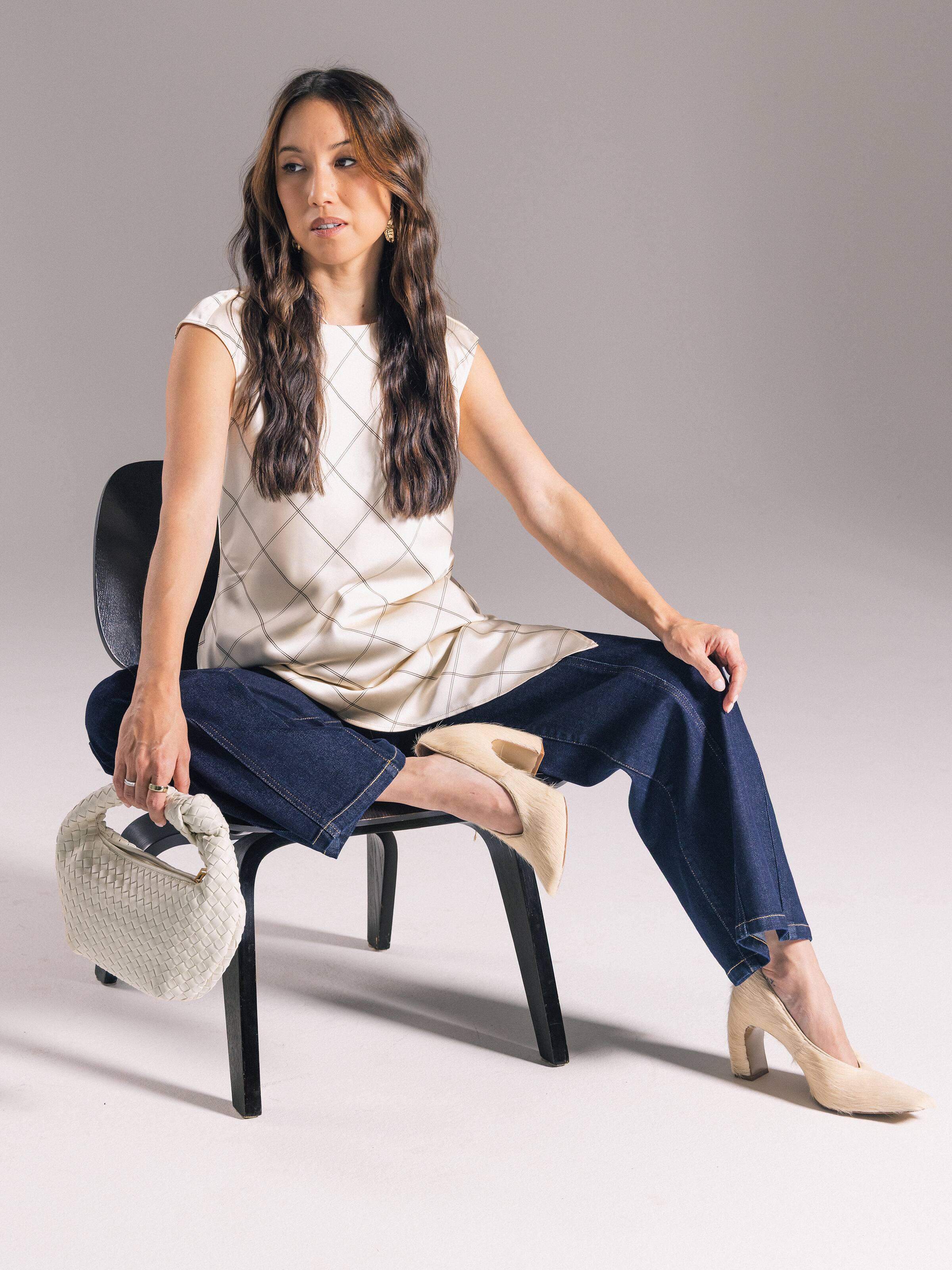 Morgan Longline Top