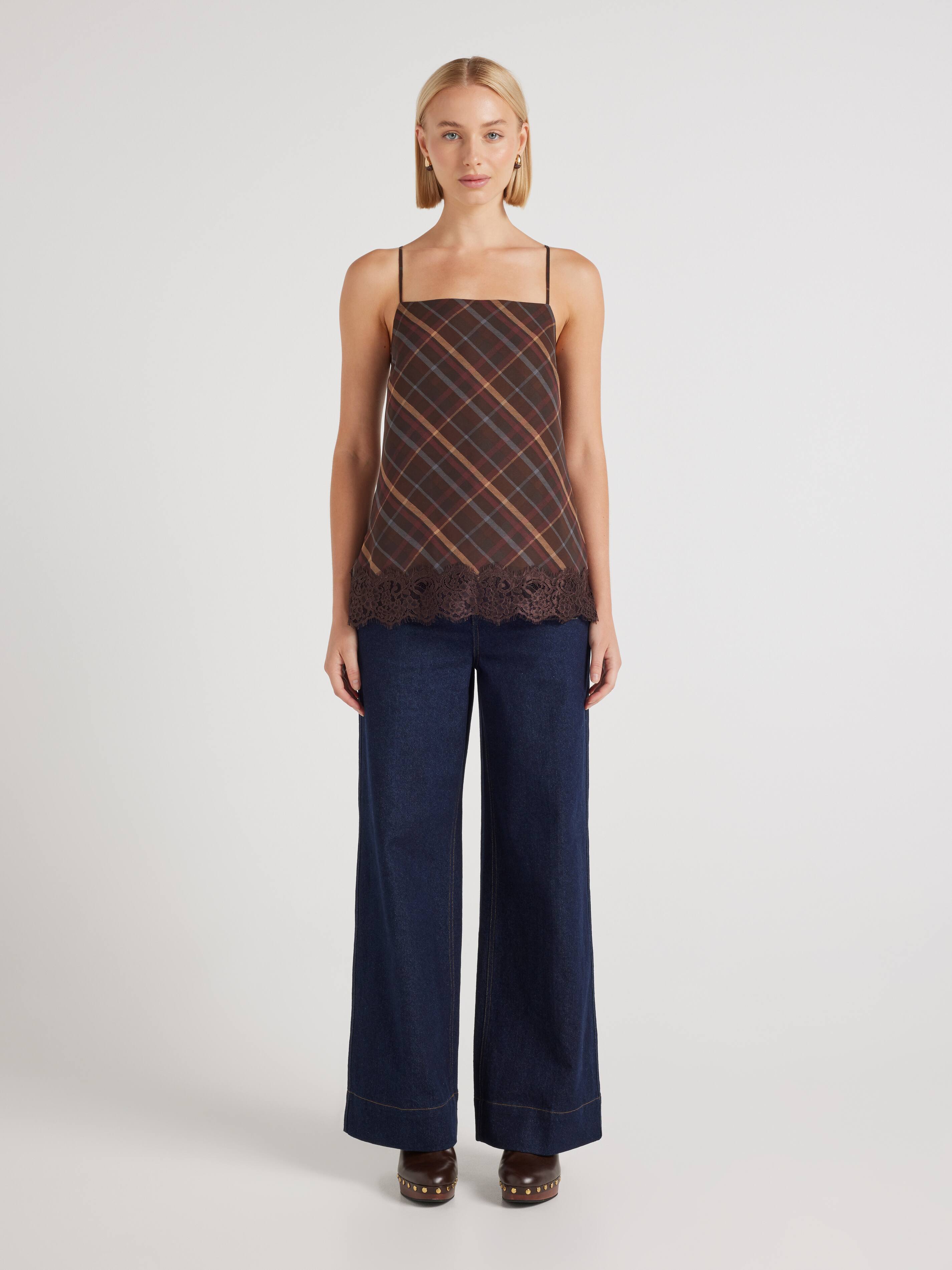Sadie Lace Trim Cami