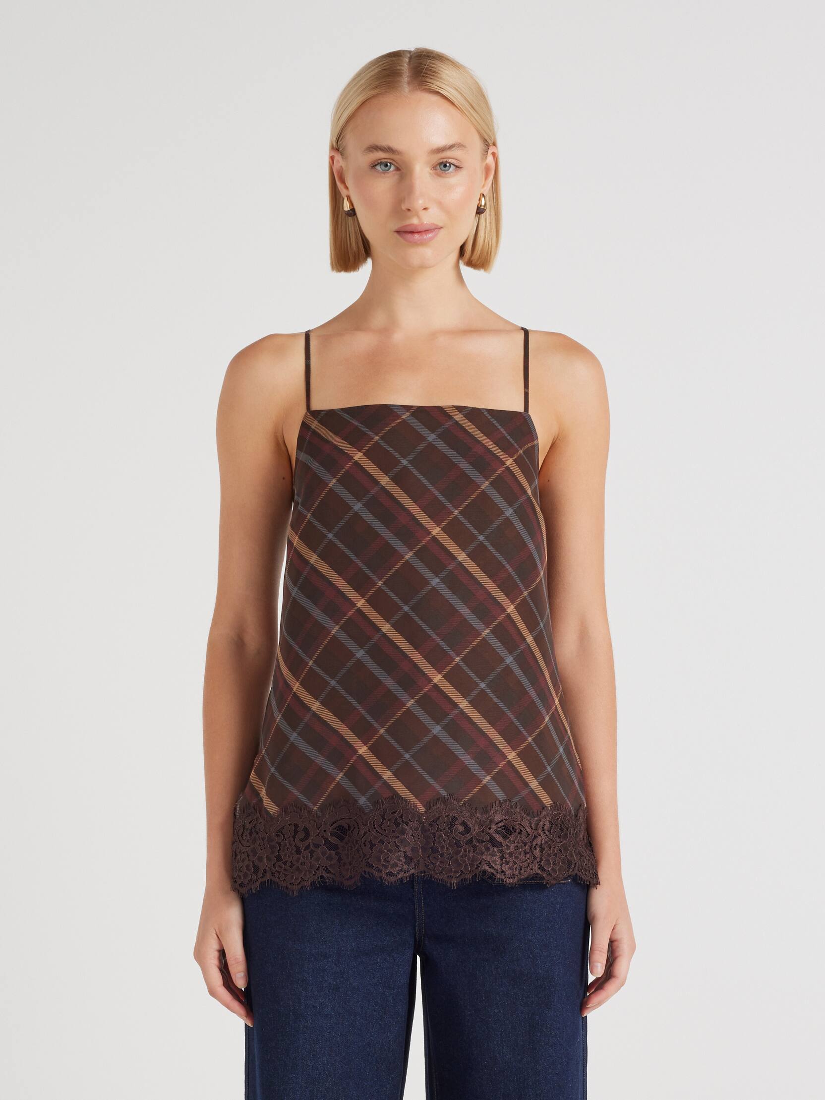 Sadie Lace Trim Cami