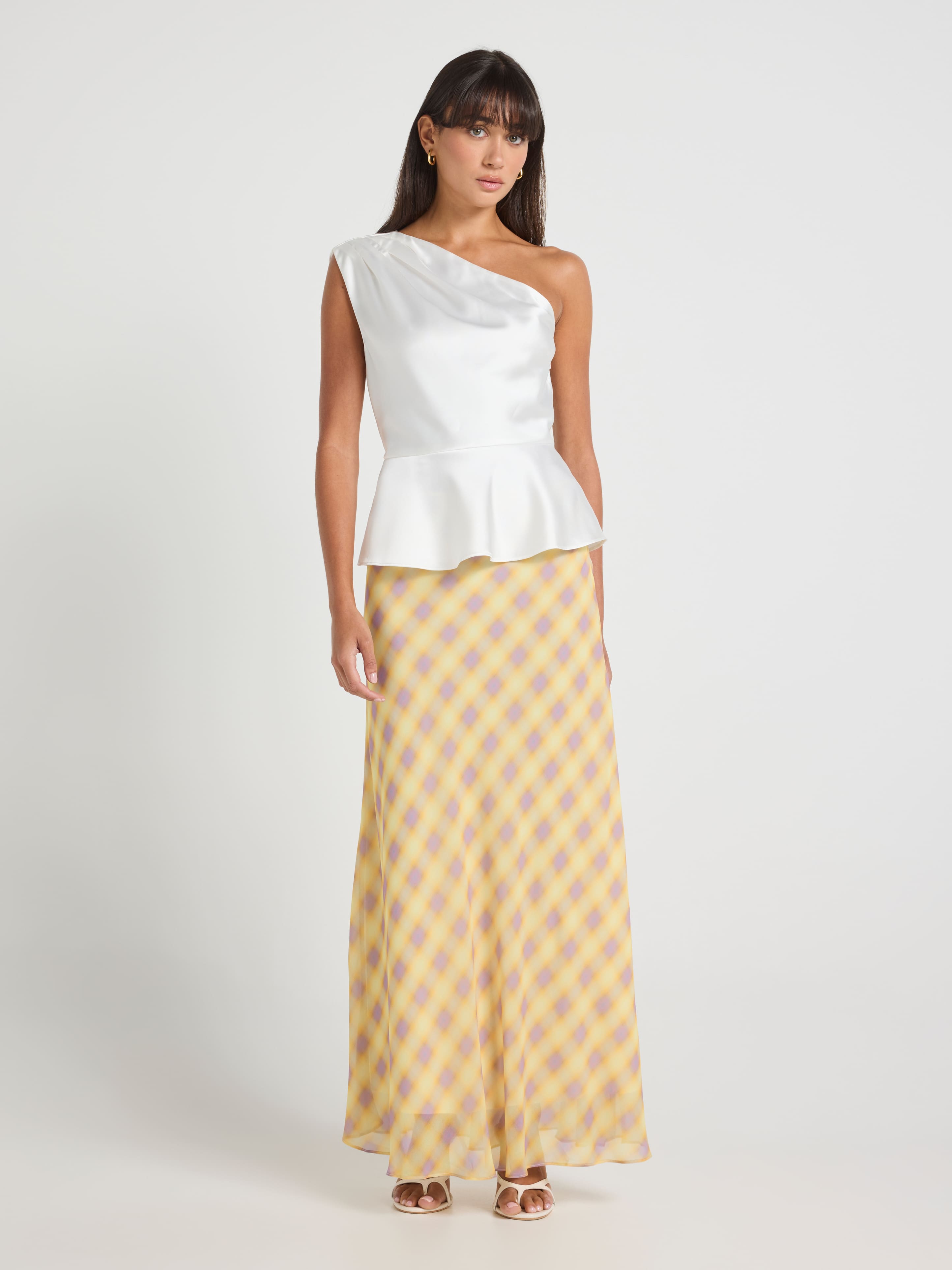 Briar One Shoulder Peplum