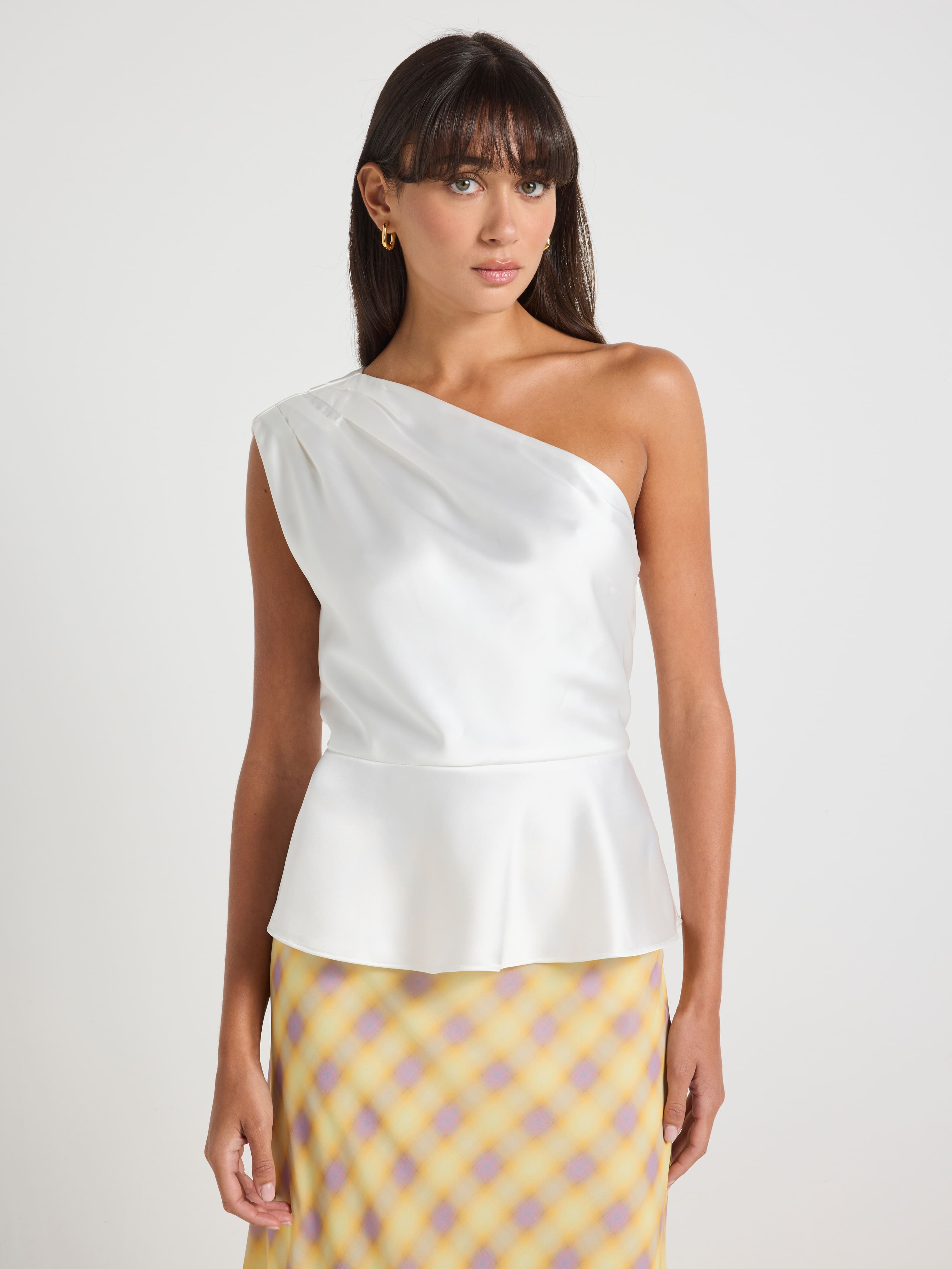 Briar One Shoulder Peplum