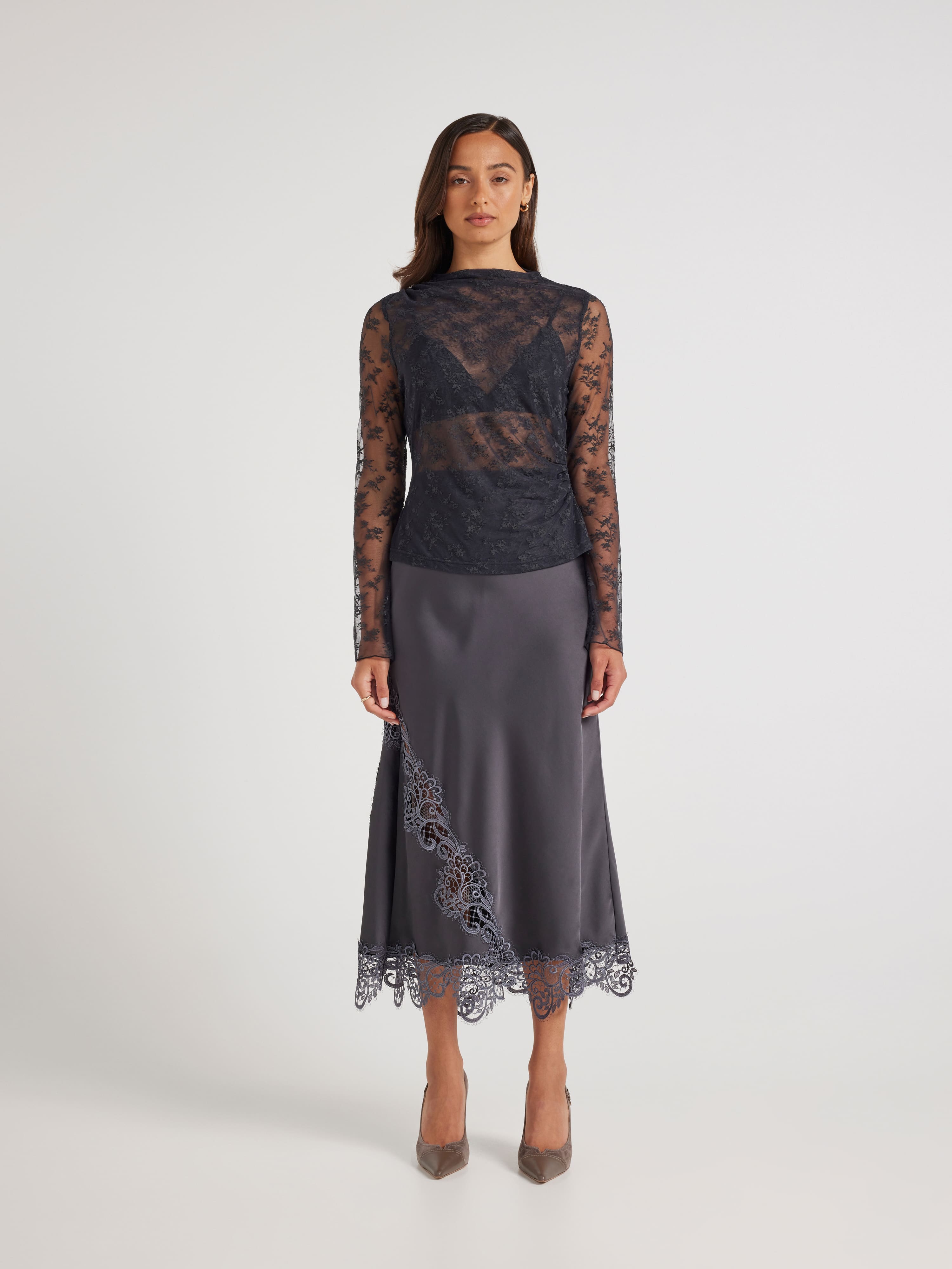 Logan Lace Detail Top