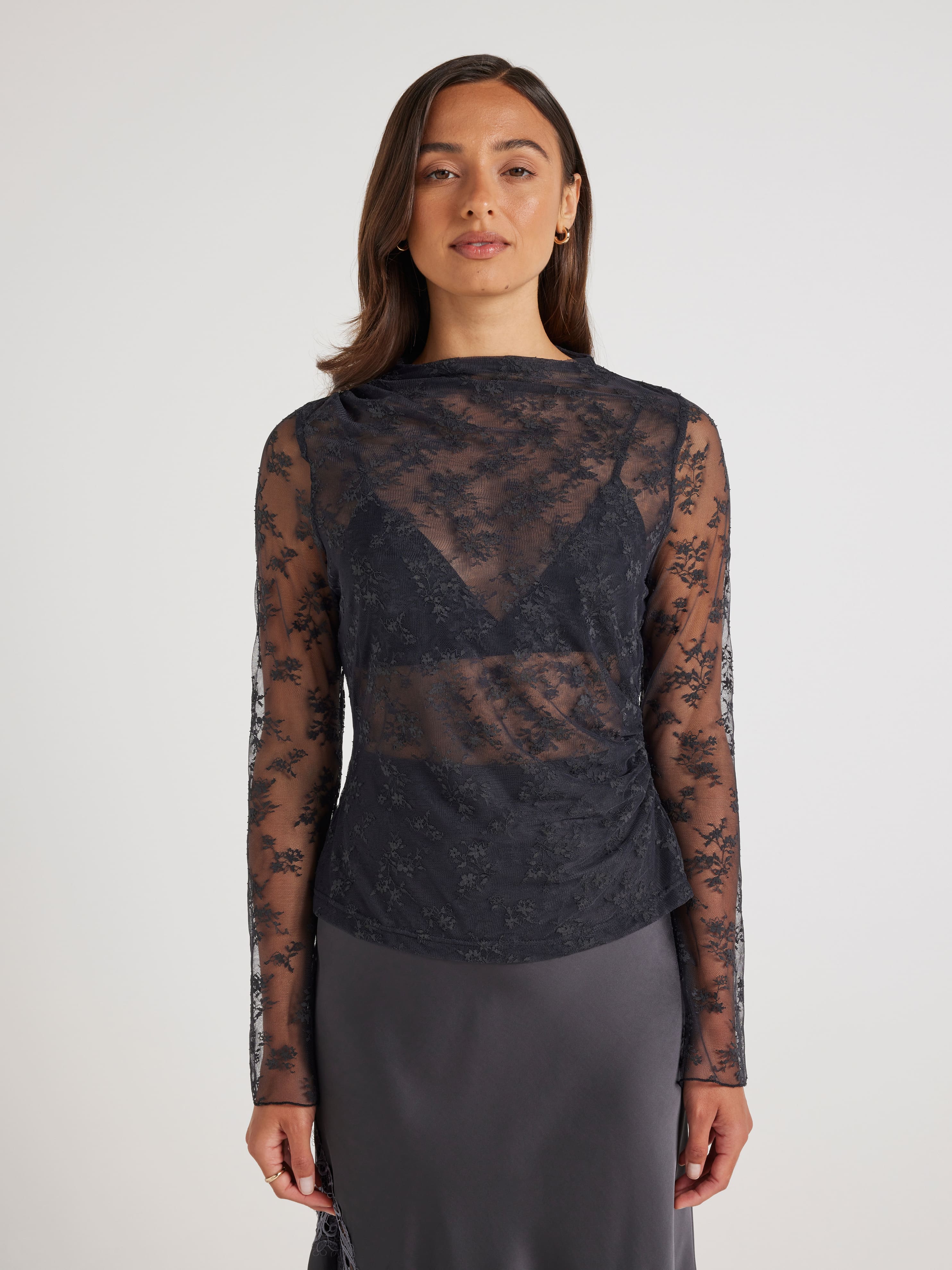 Logan Lace Detail Top
