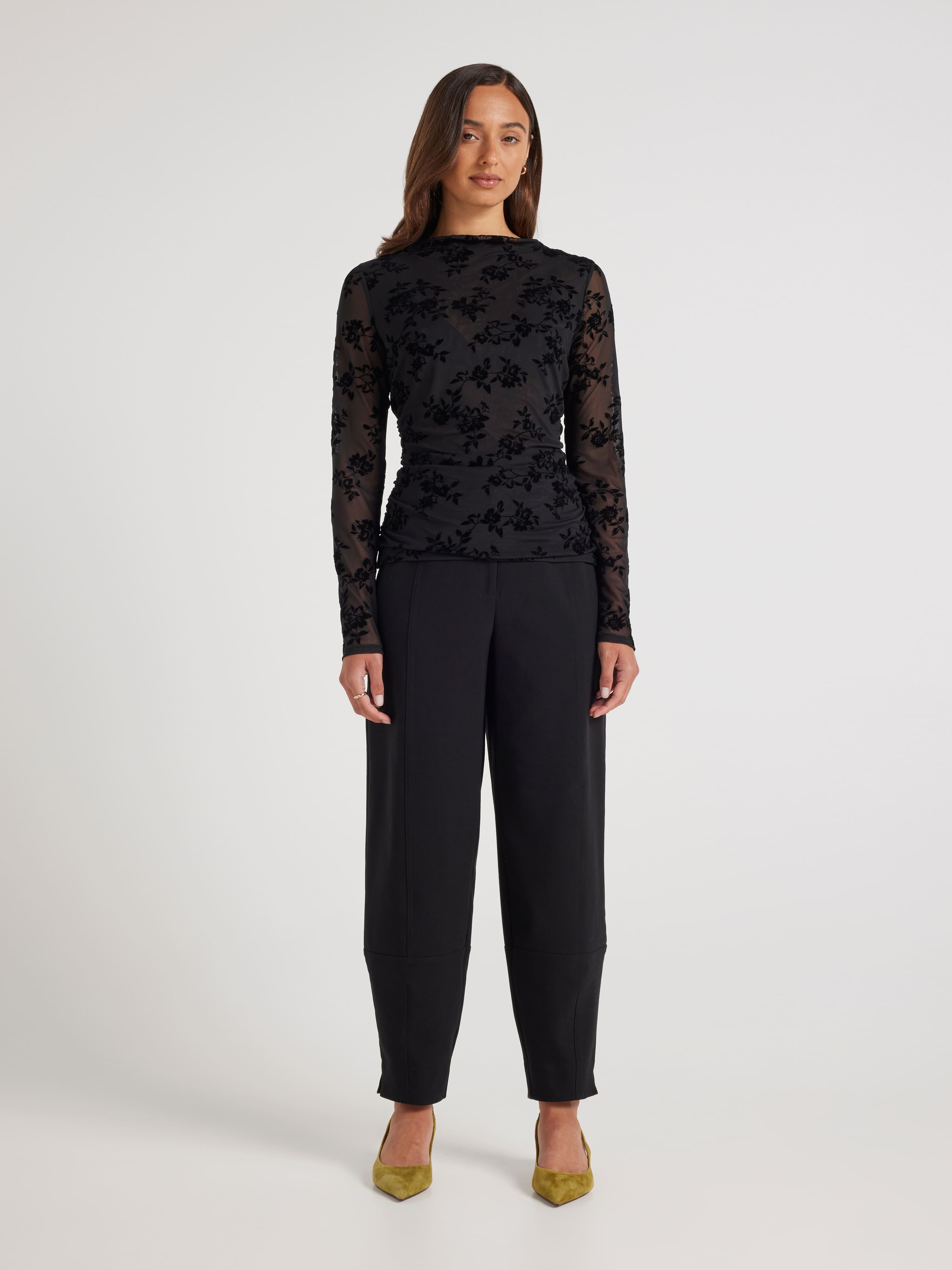 Soraya Jacquard Top