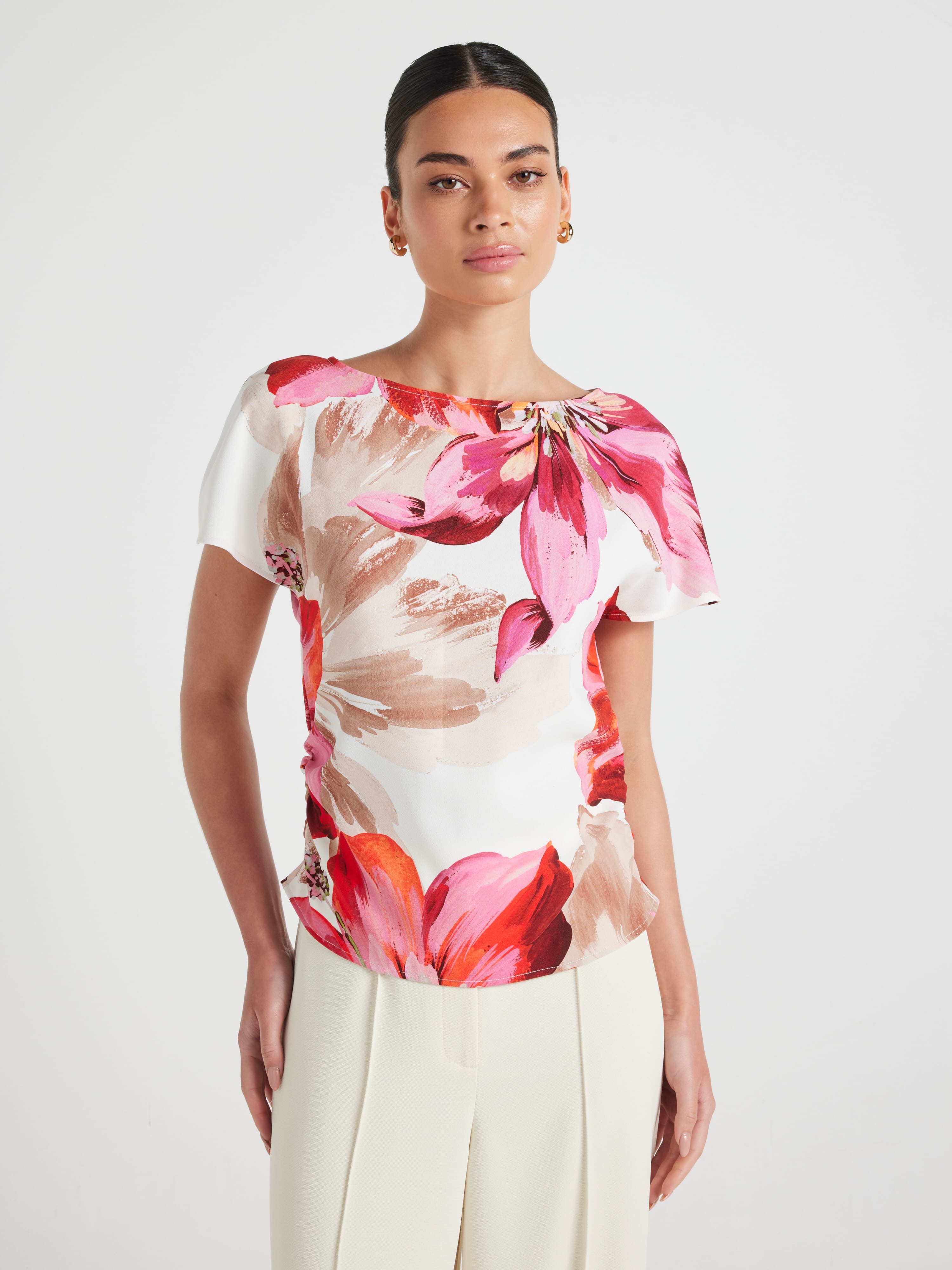 Finley Short Sleeve Shell Top