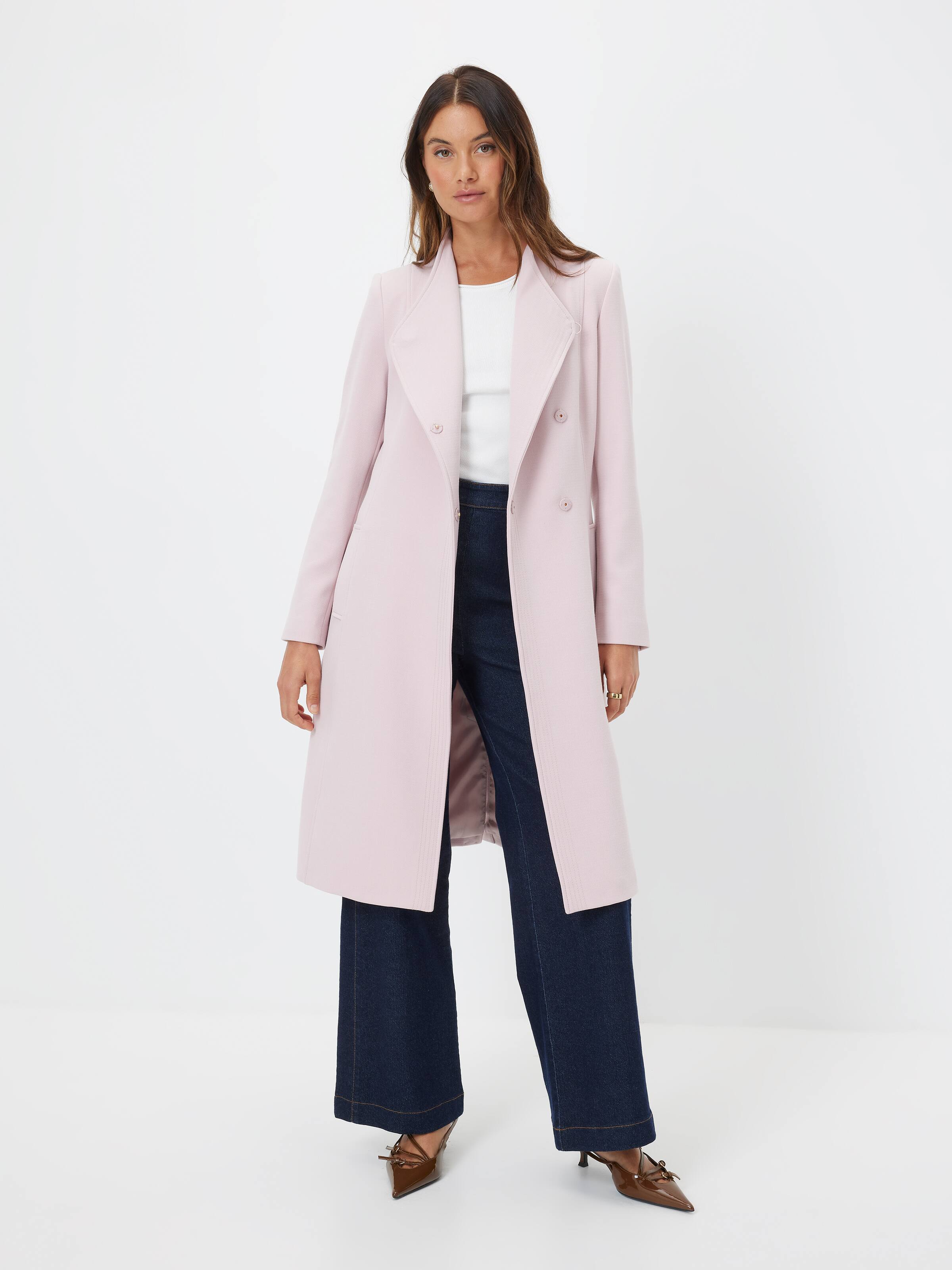 Frankie Funnel Neck Coat