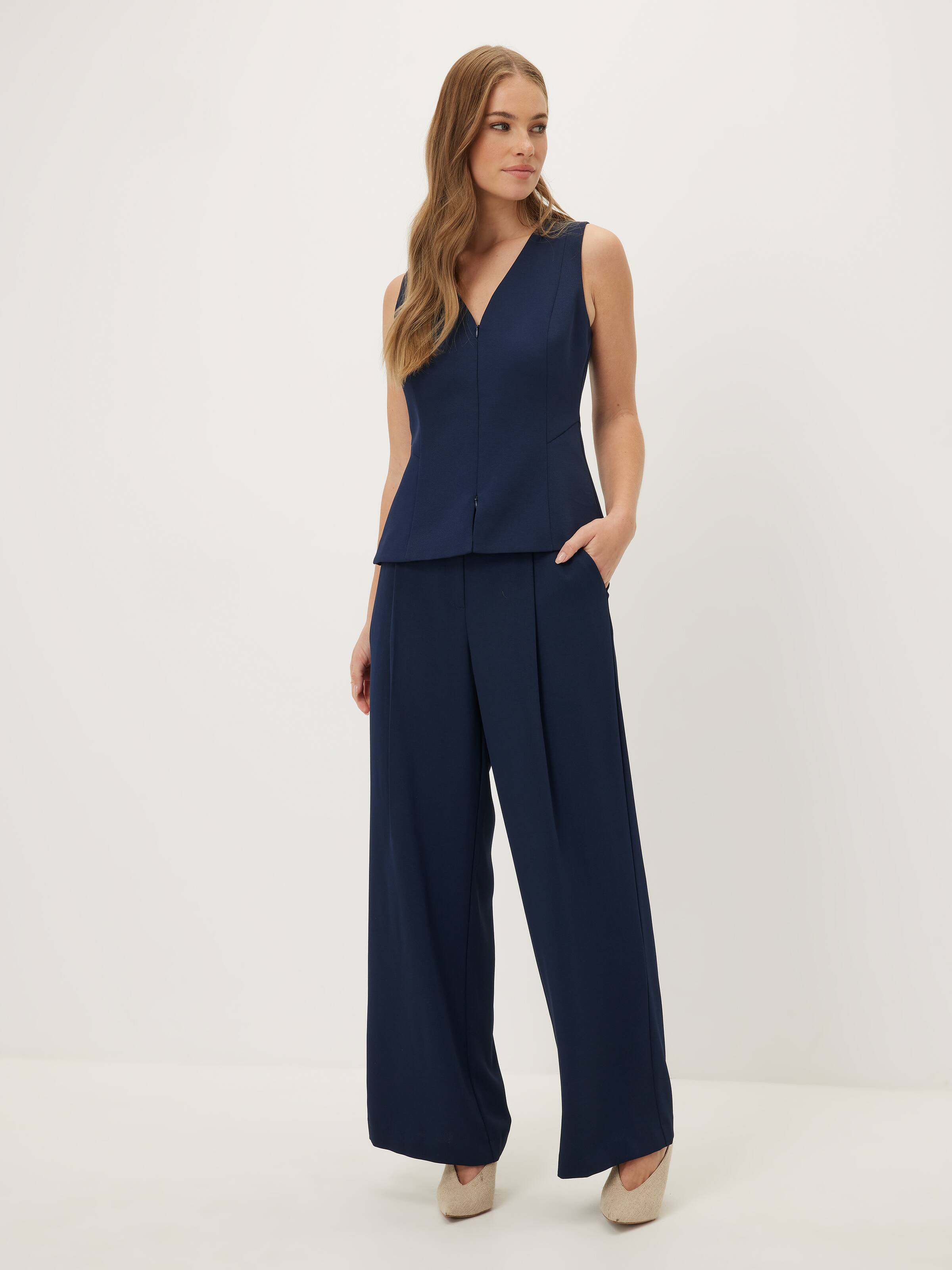 Tribeca Zip Front Top