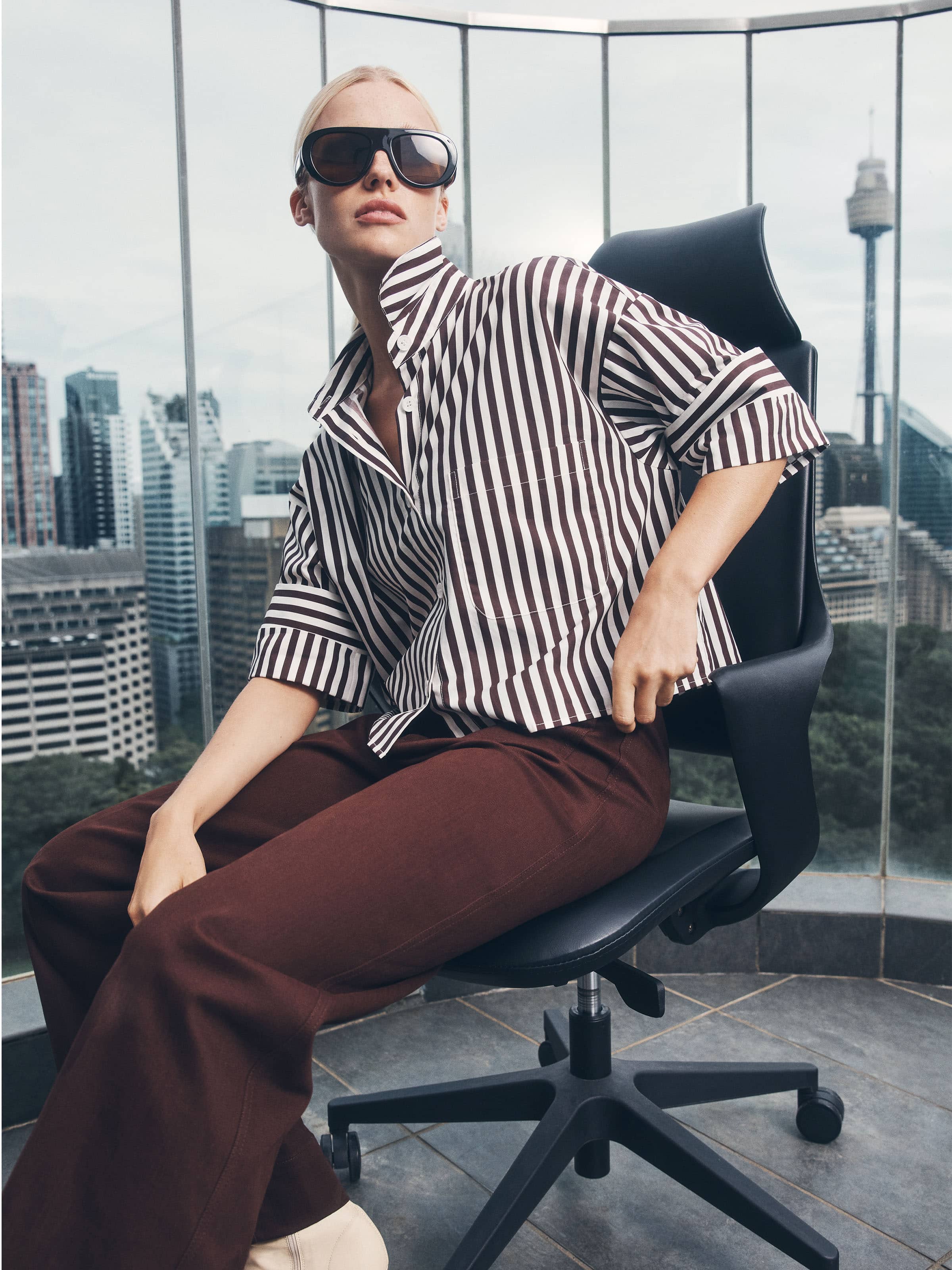 Sloane Cuffed Shirt