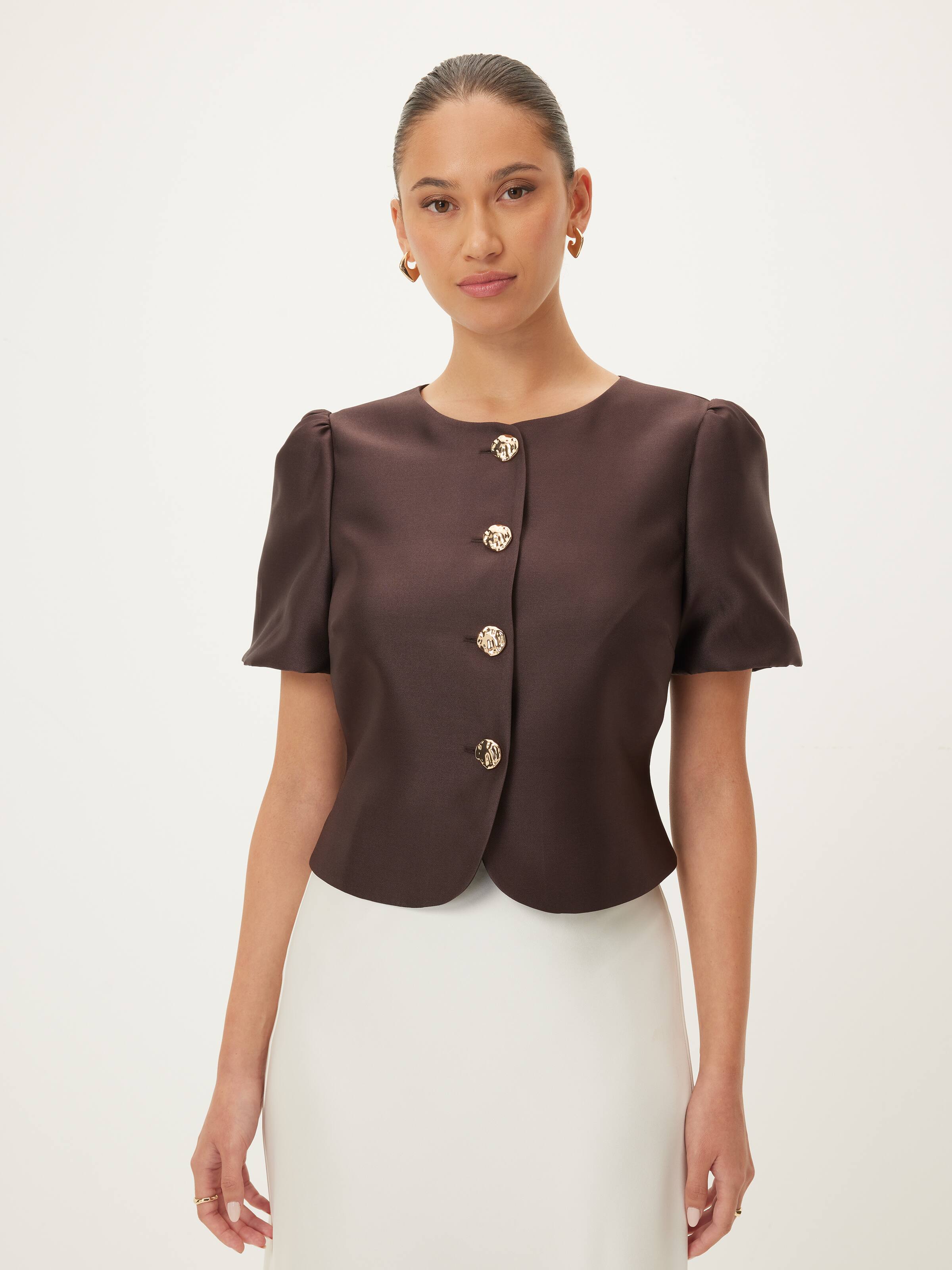 Goldie Button Through Top