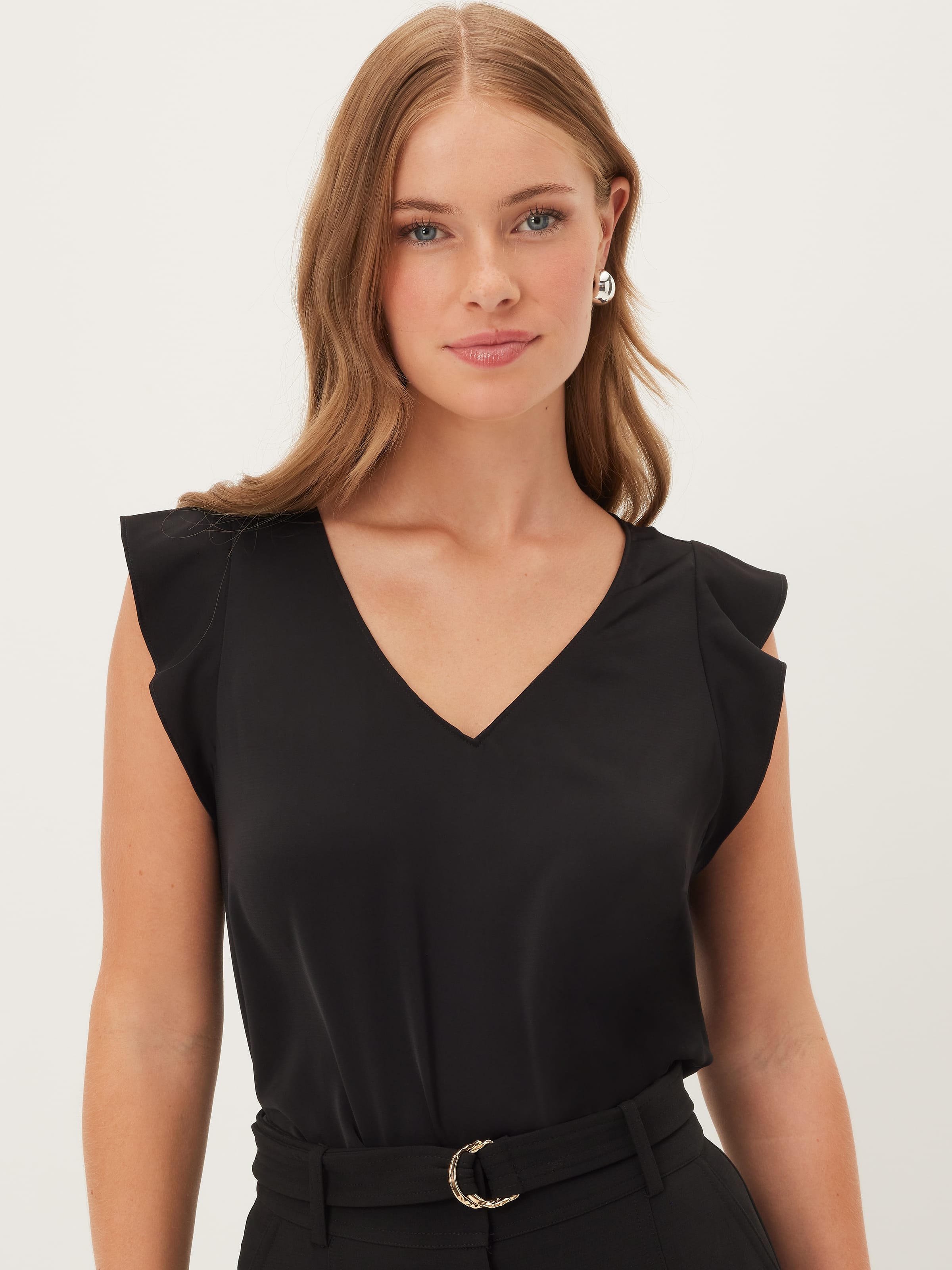 Carrie Core V-Neck Top