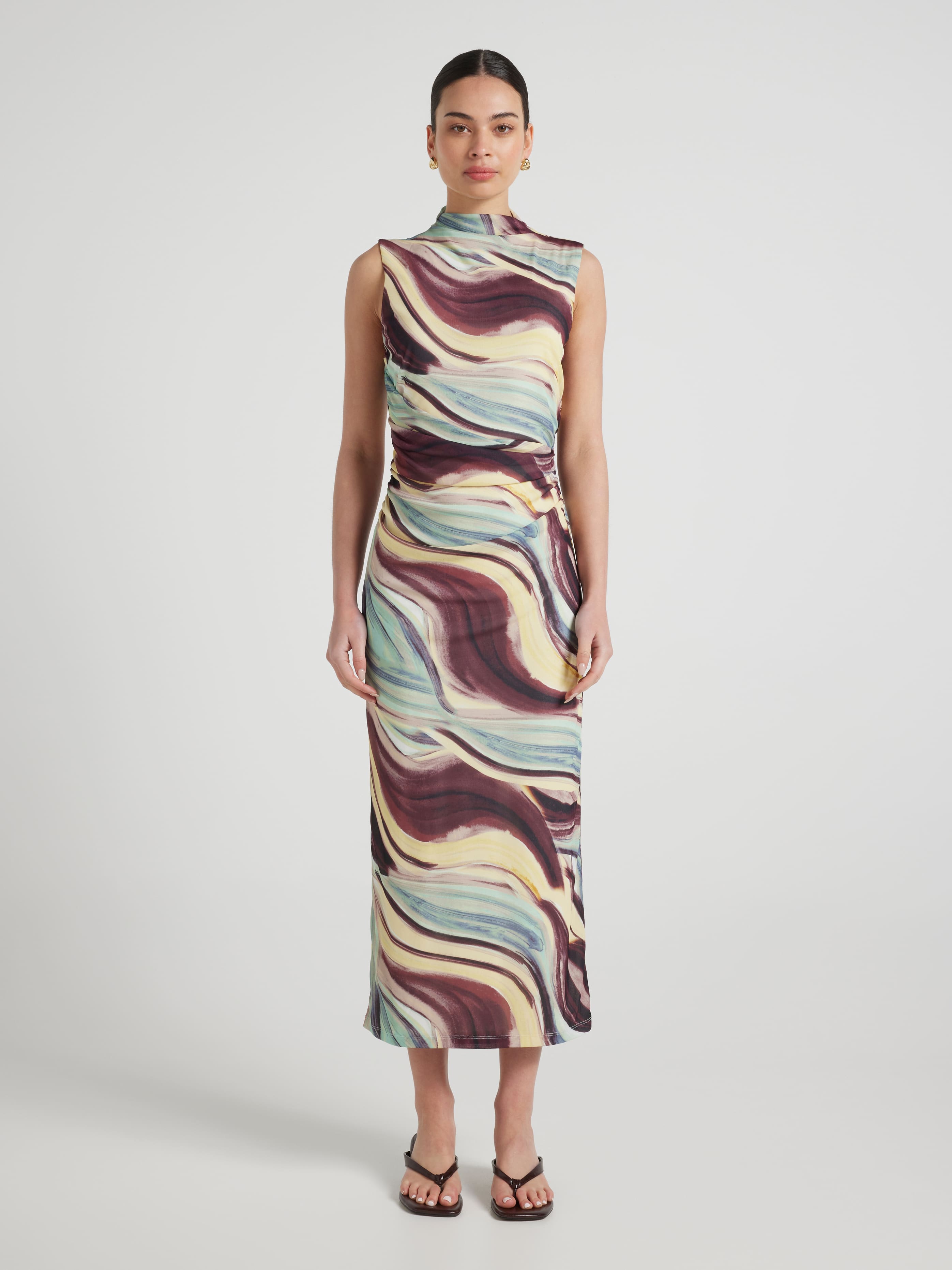 James Jersey Midi Dress