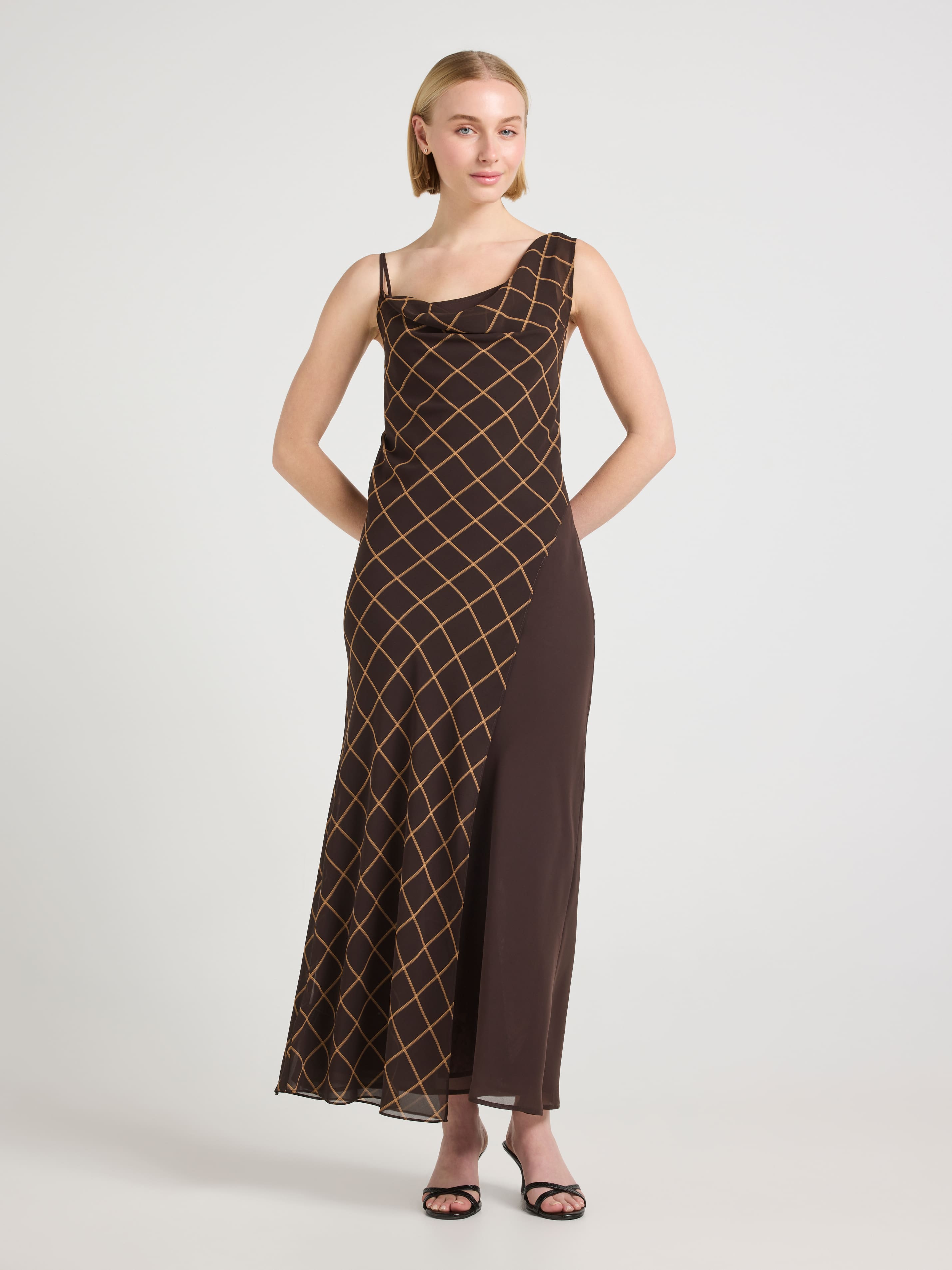 Luna Spliced Dress