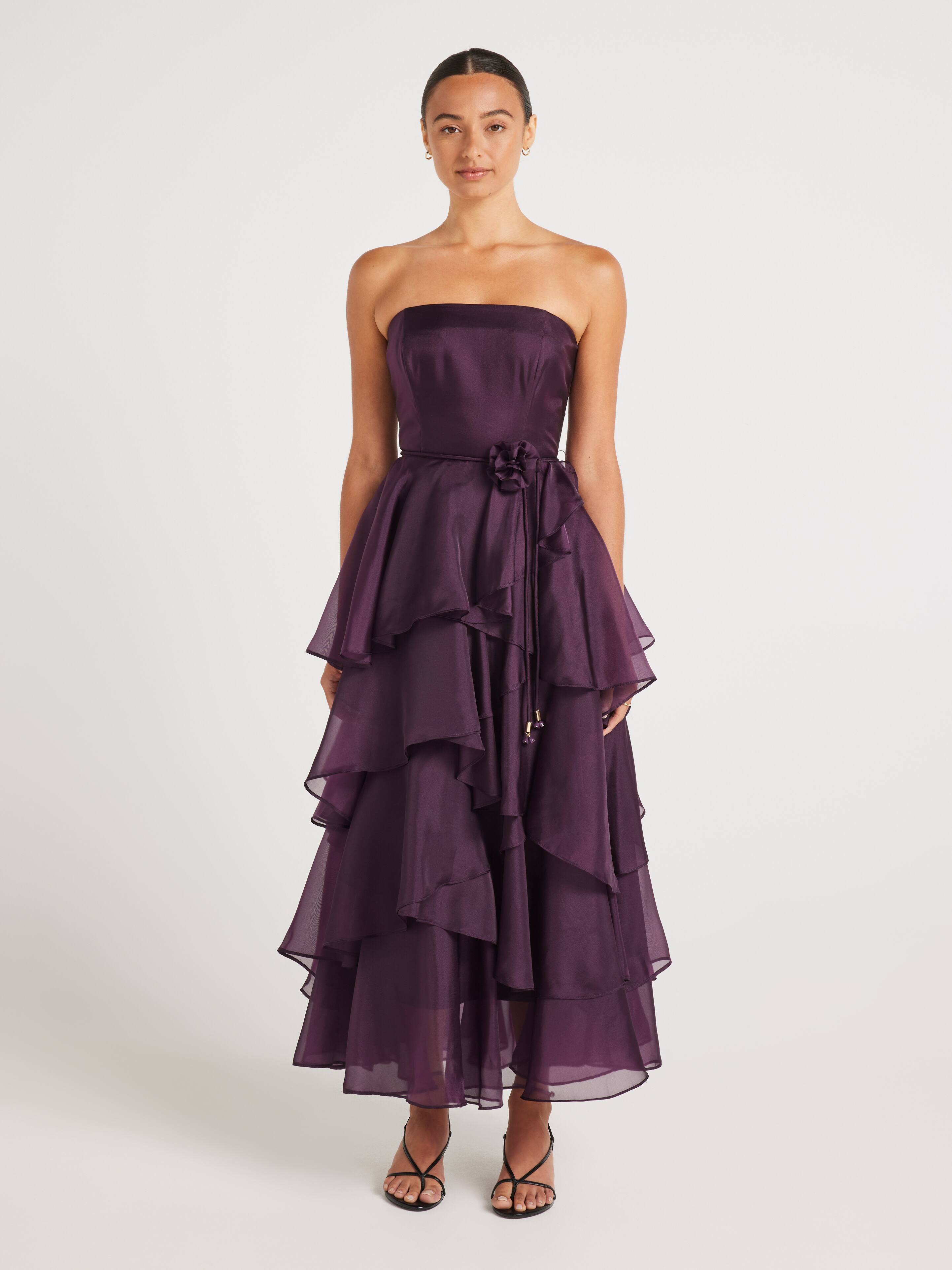 Juliette Ruffle Gown