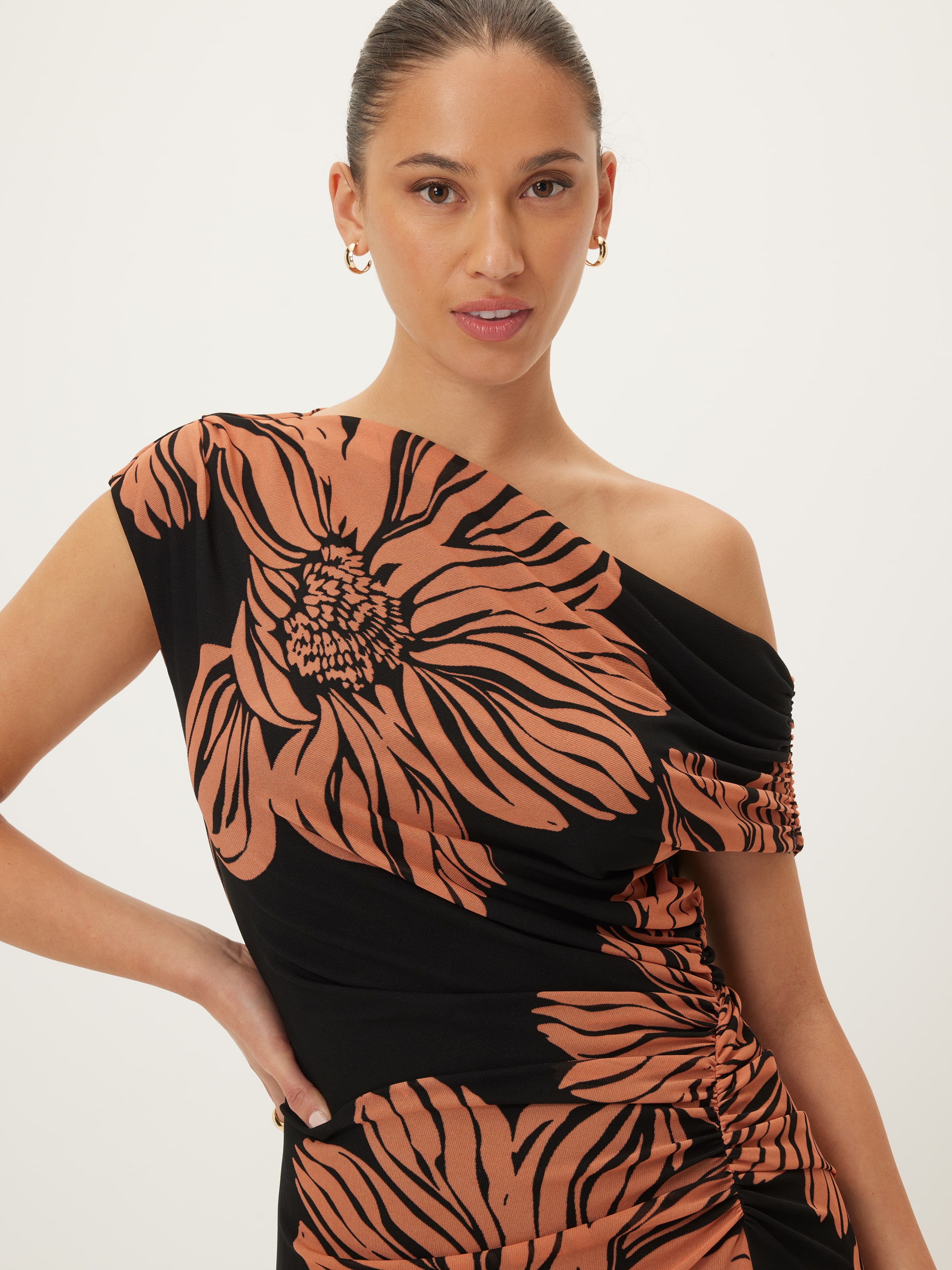 Coco Mesh Midi Dress