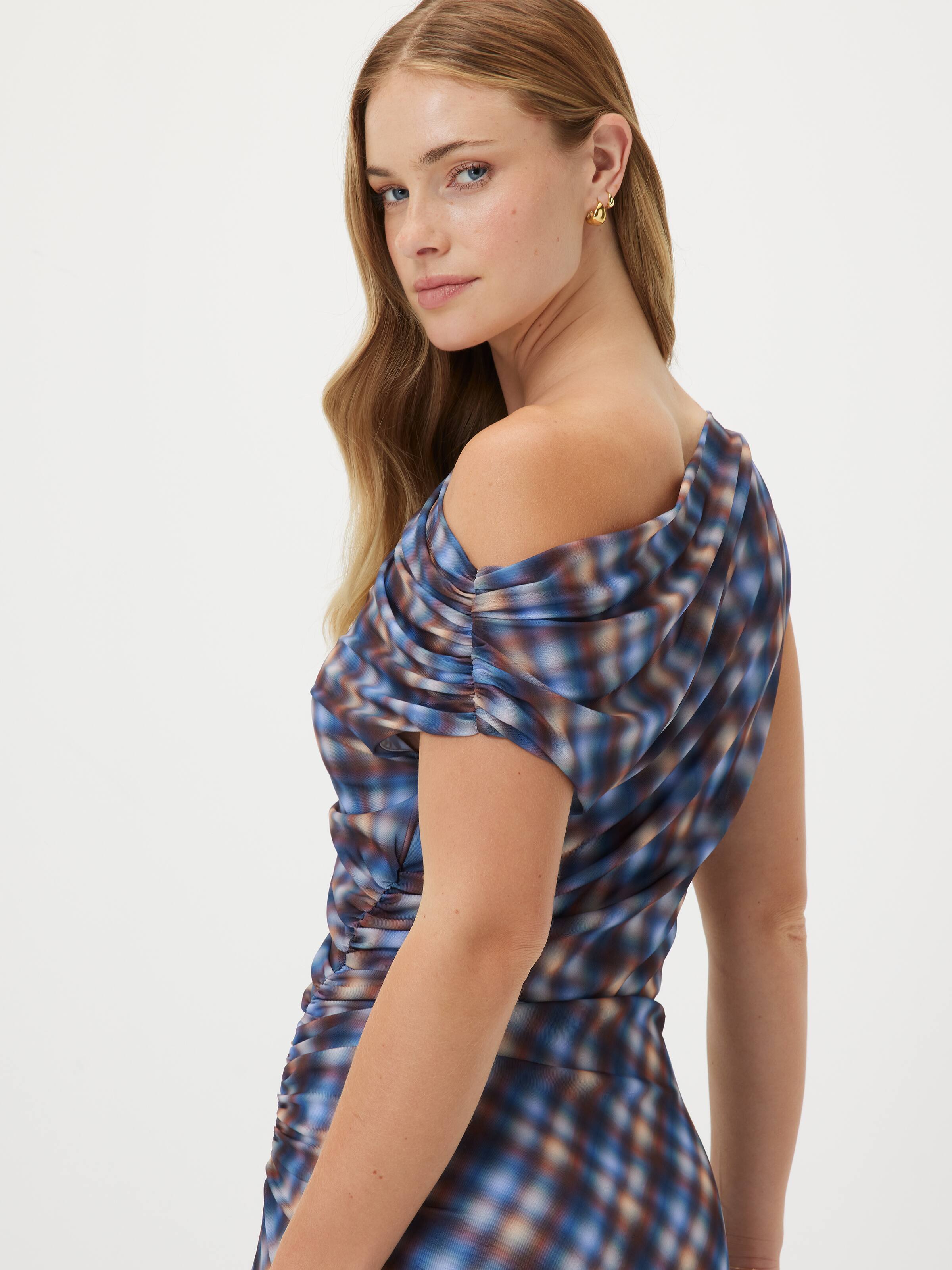 Coco Mesh Midi Dress