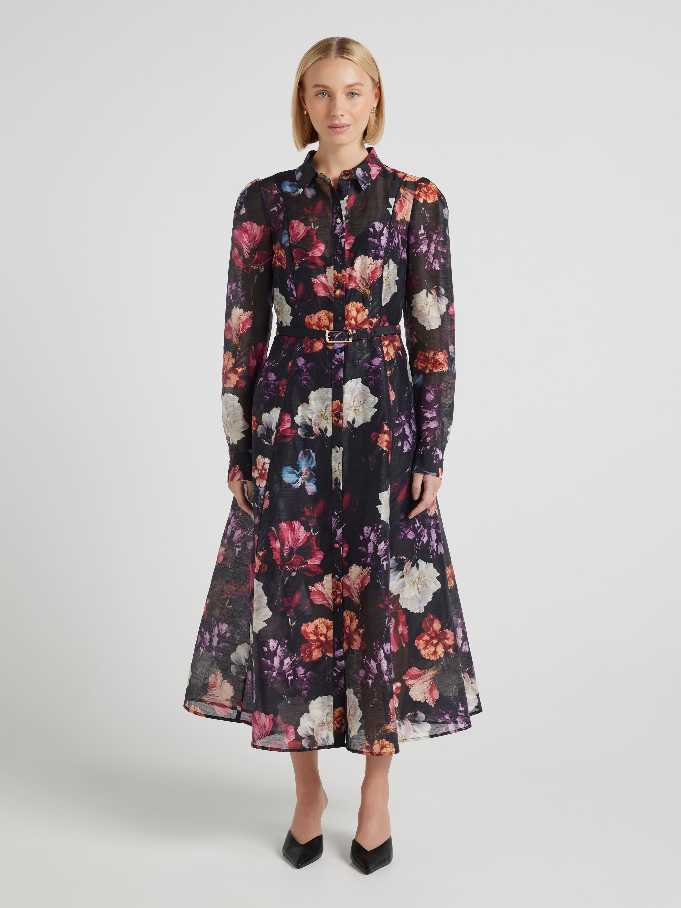 Agatha Midi Shirt Dress