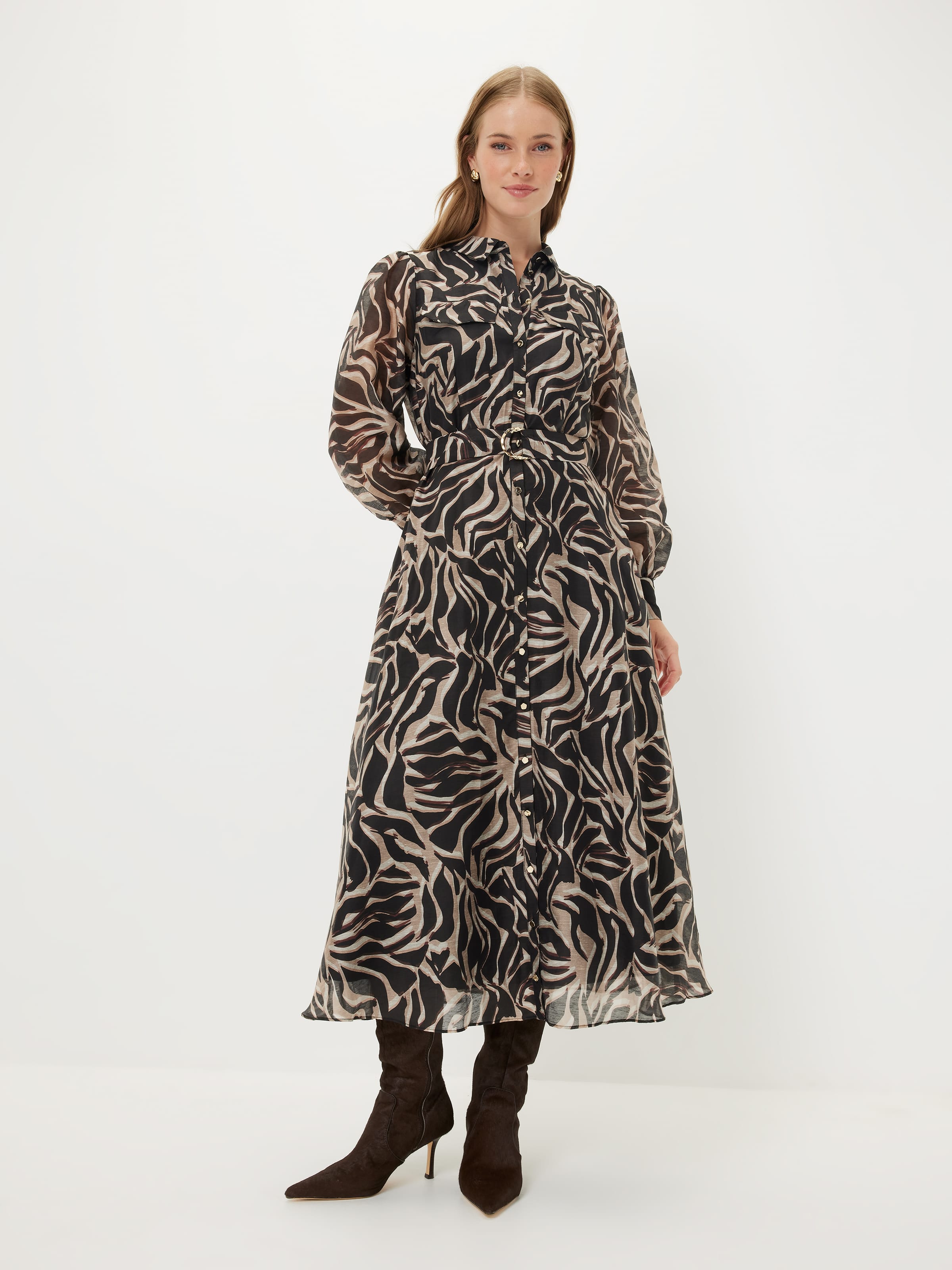Magnolia Shirt Dress