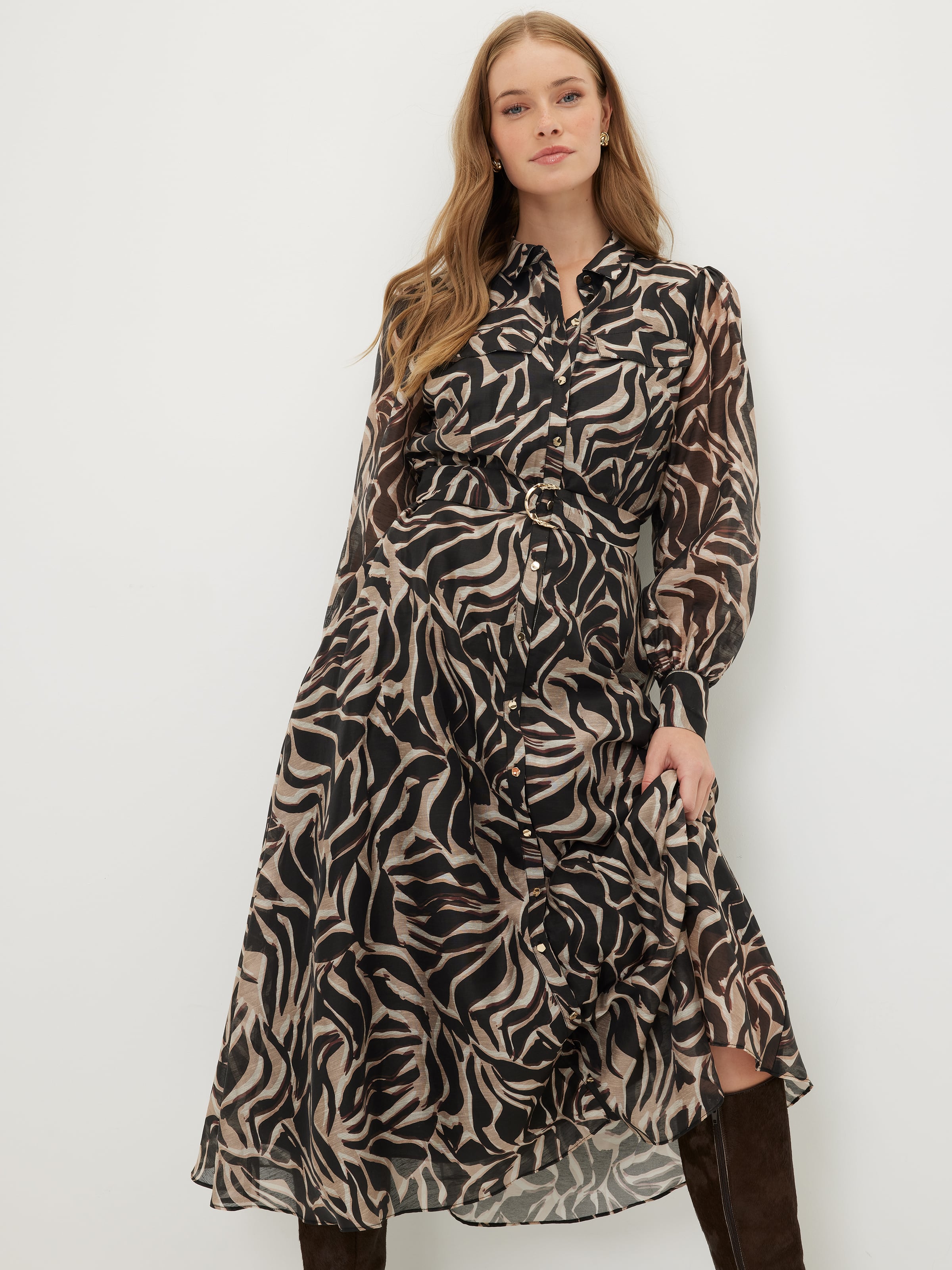Magnolia Shirt Dress