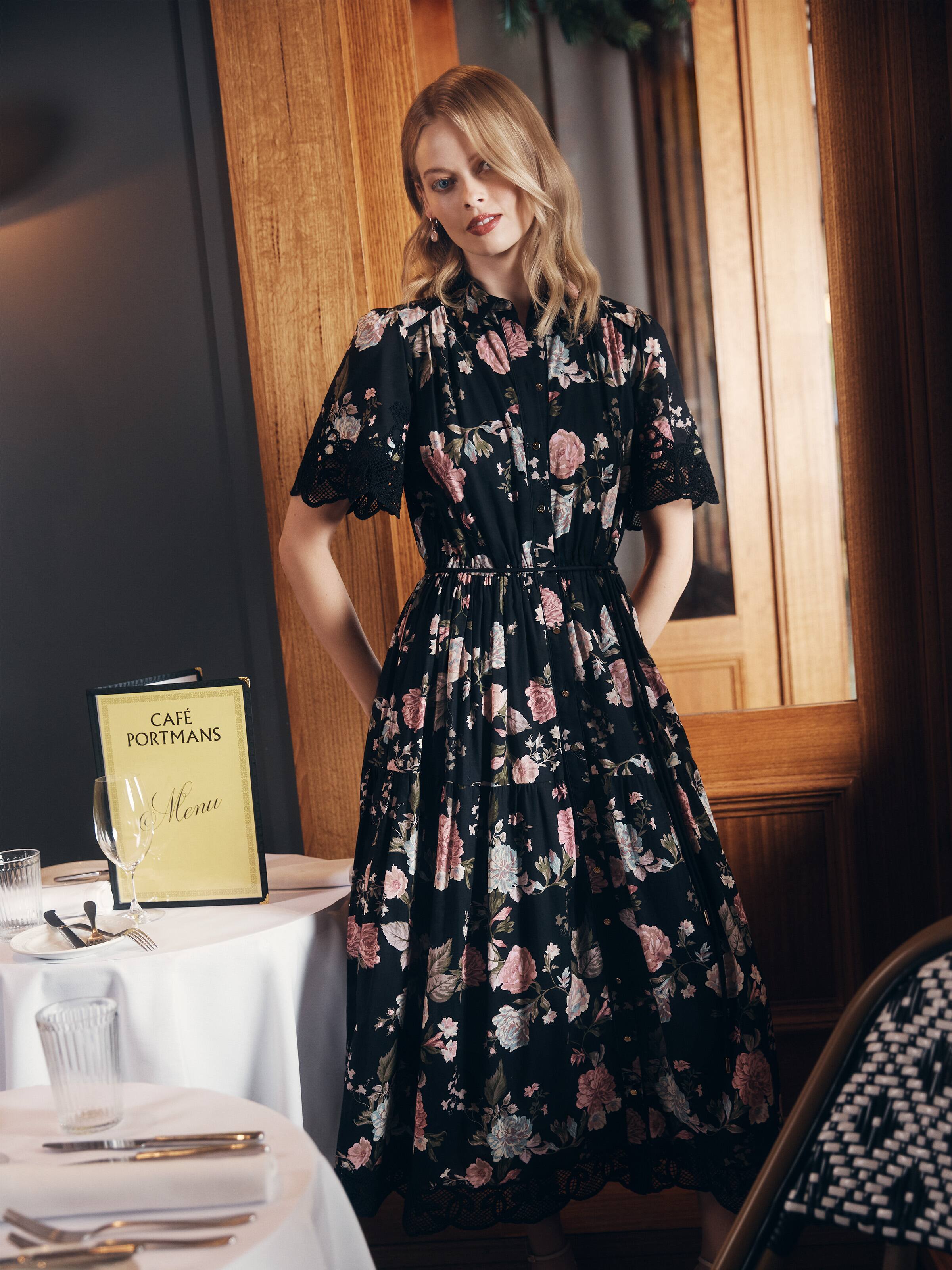 Zora Short Sleeve Midi Dress