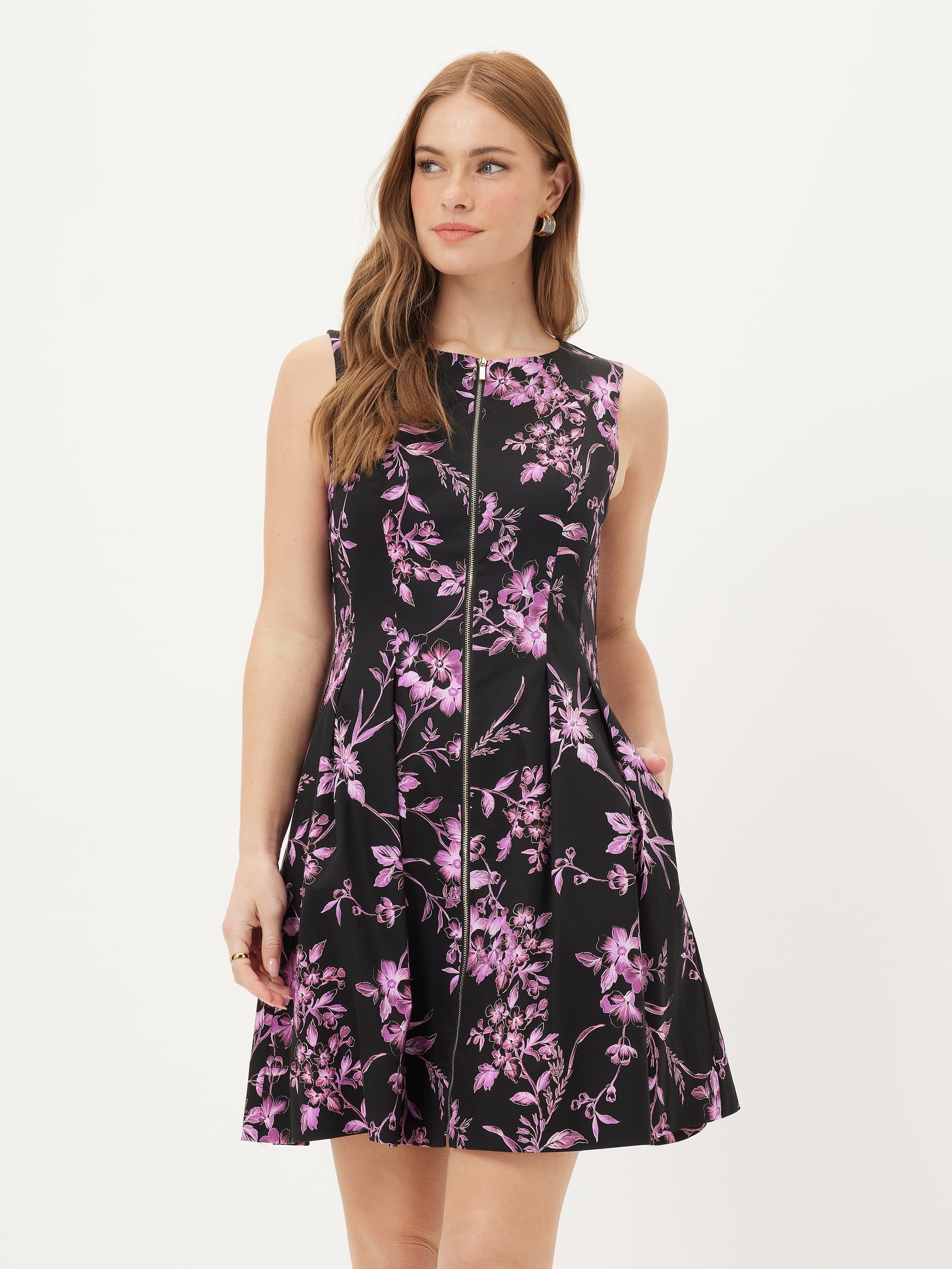 Sabrina Zip Though Dress