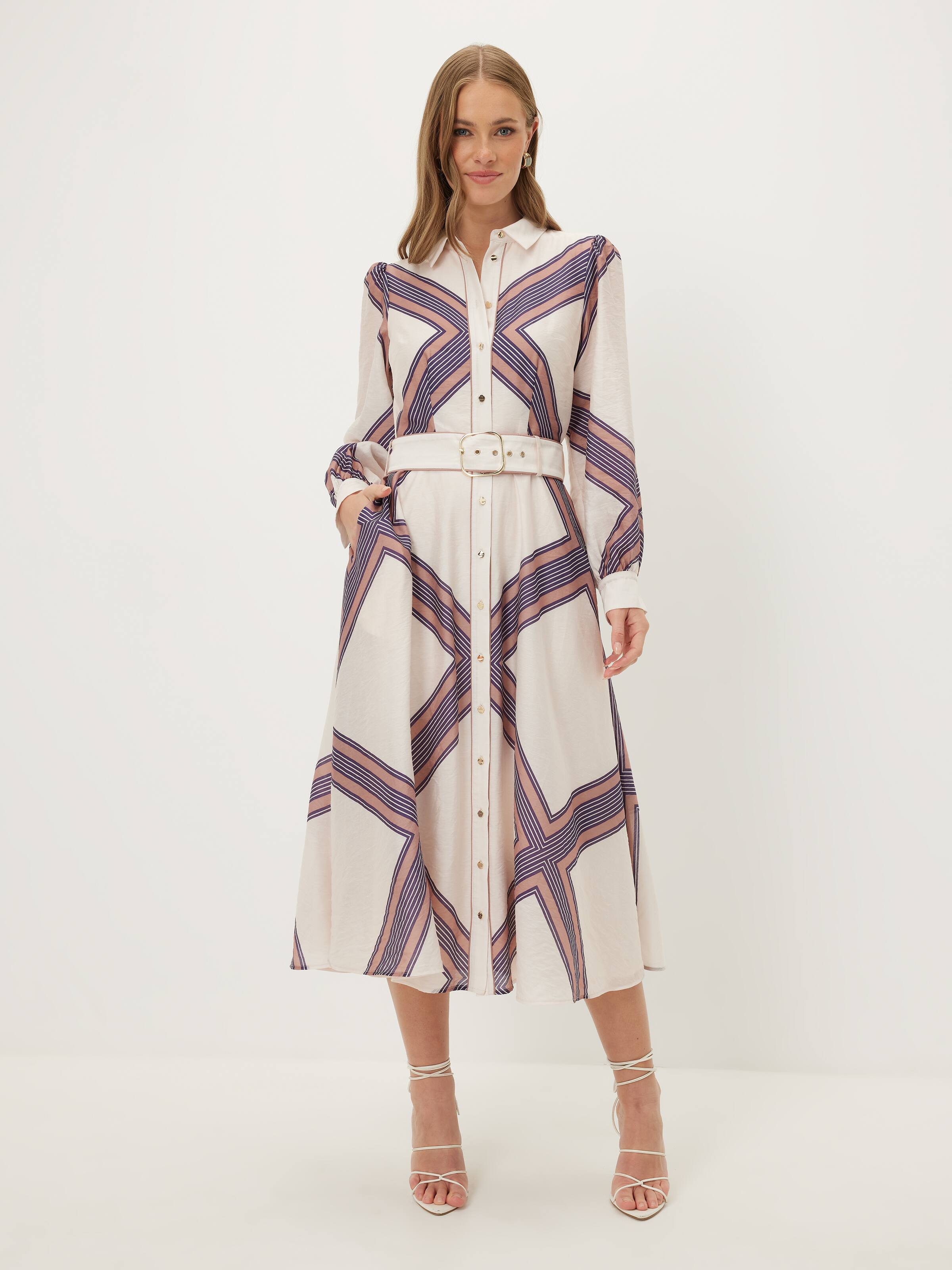 Pippa Midi Shirt Dress