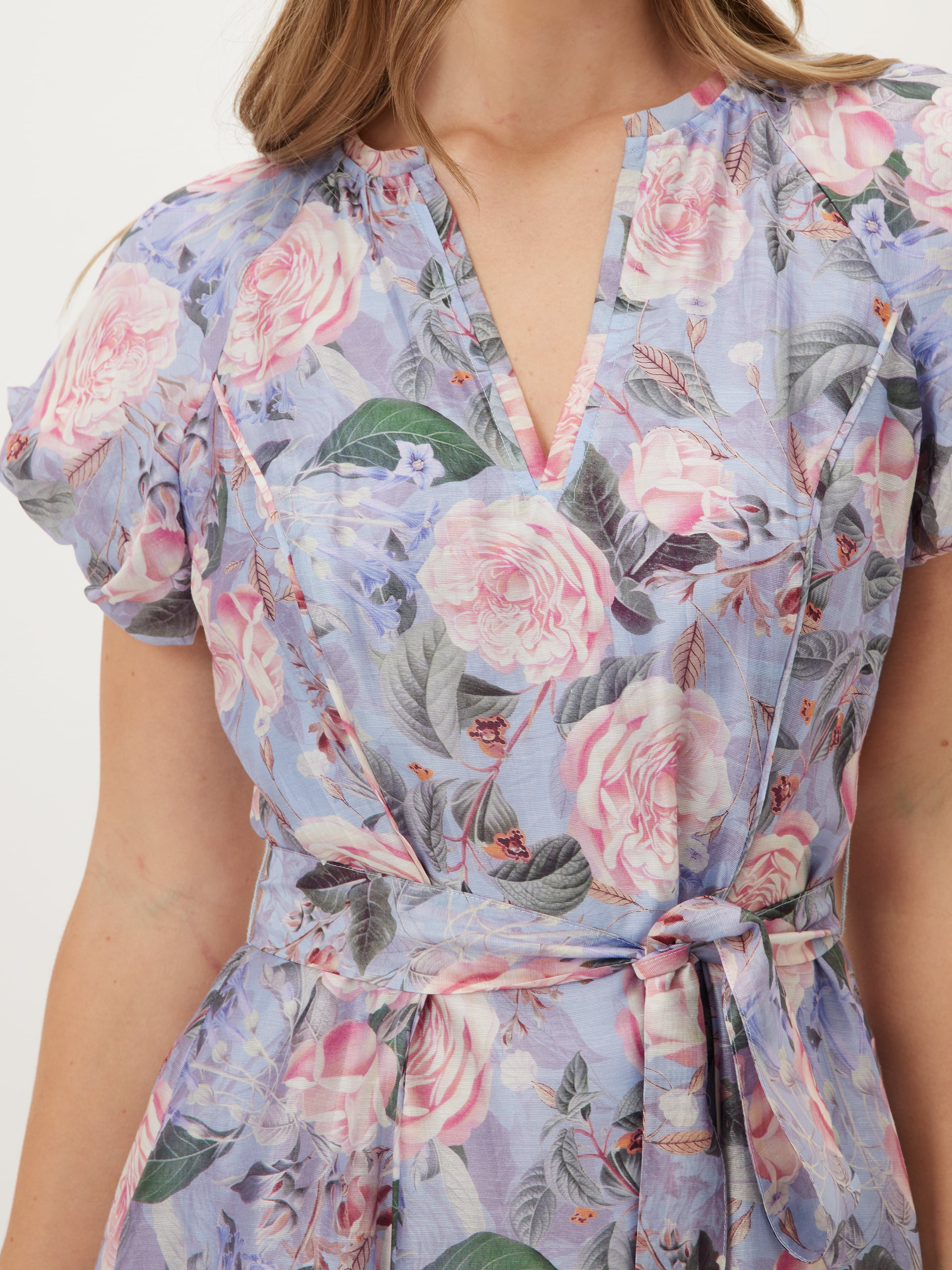 Tully Short Sleeve Midi Dress
