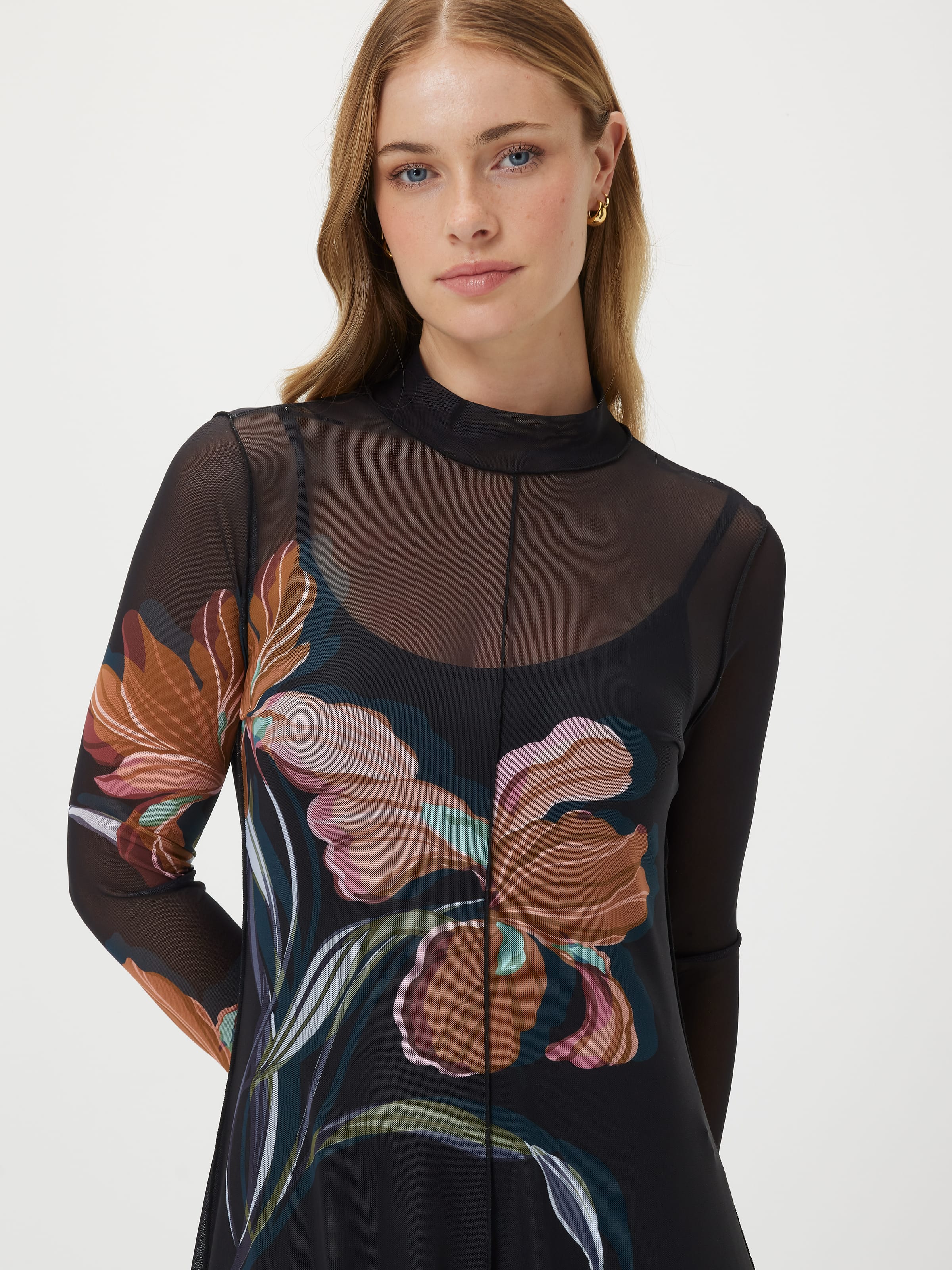 Isla Exposed Seam Jersey Dress