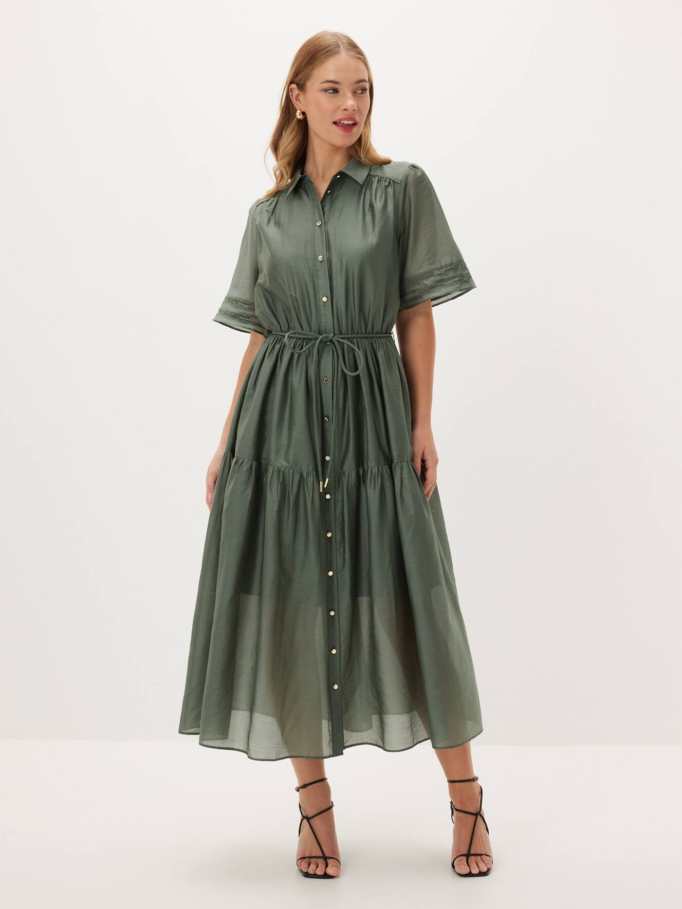 Zosia Midi Shirt Dress