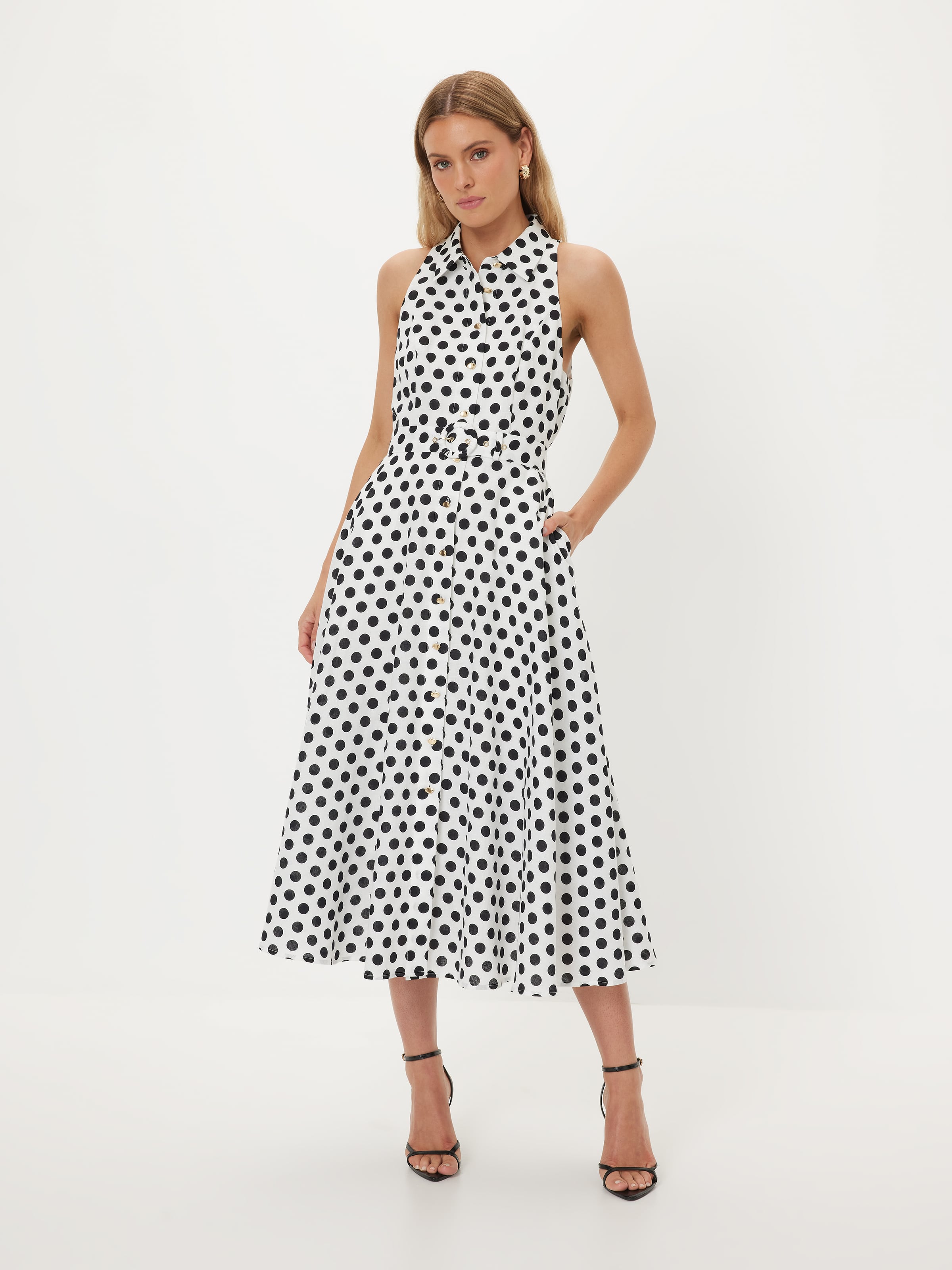 Portmans shops polka dot dress