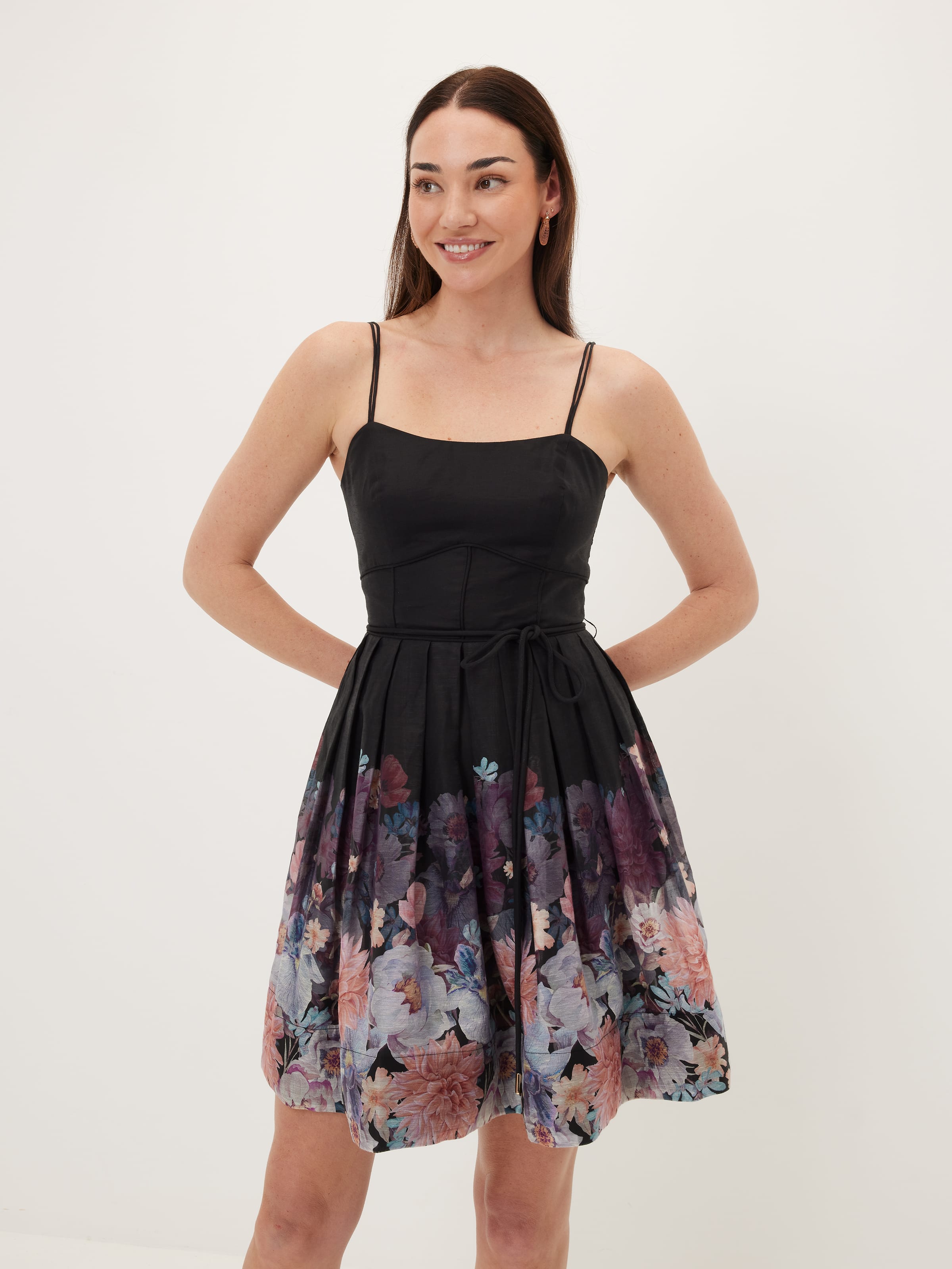 Harmony Fit & Flare Short Dress