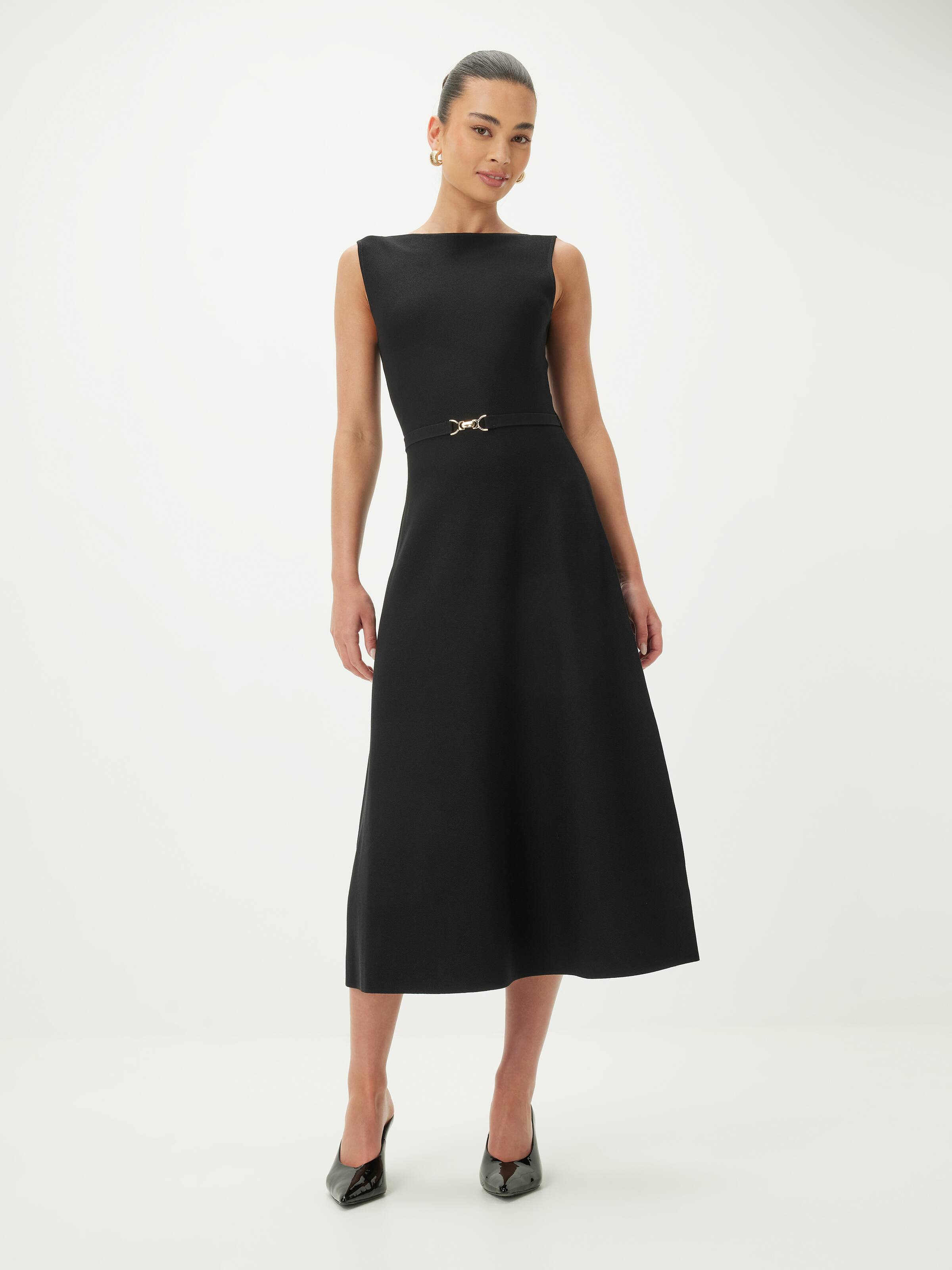 Ashley Belted Midi Dress