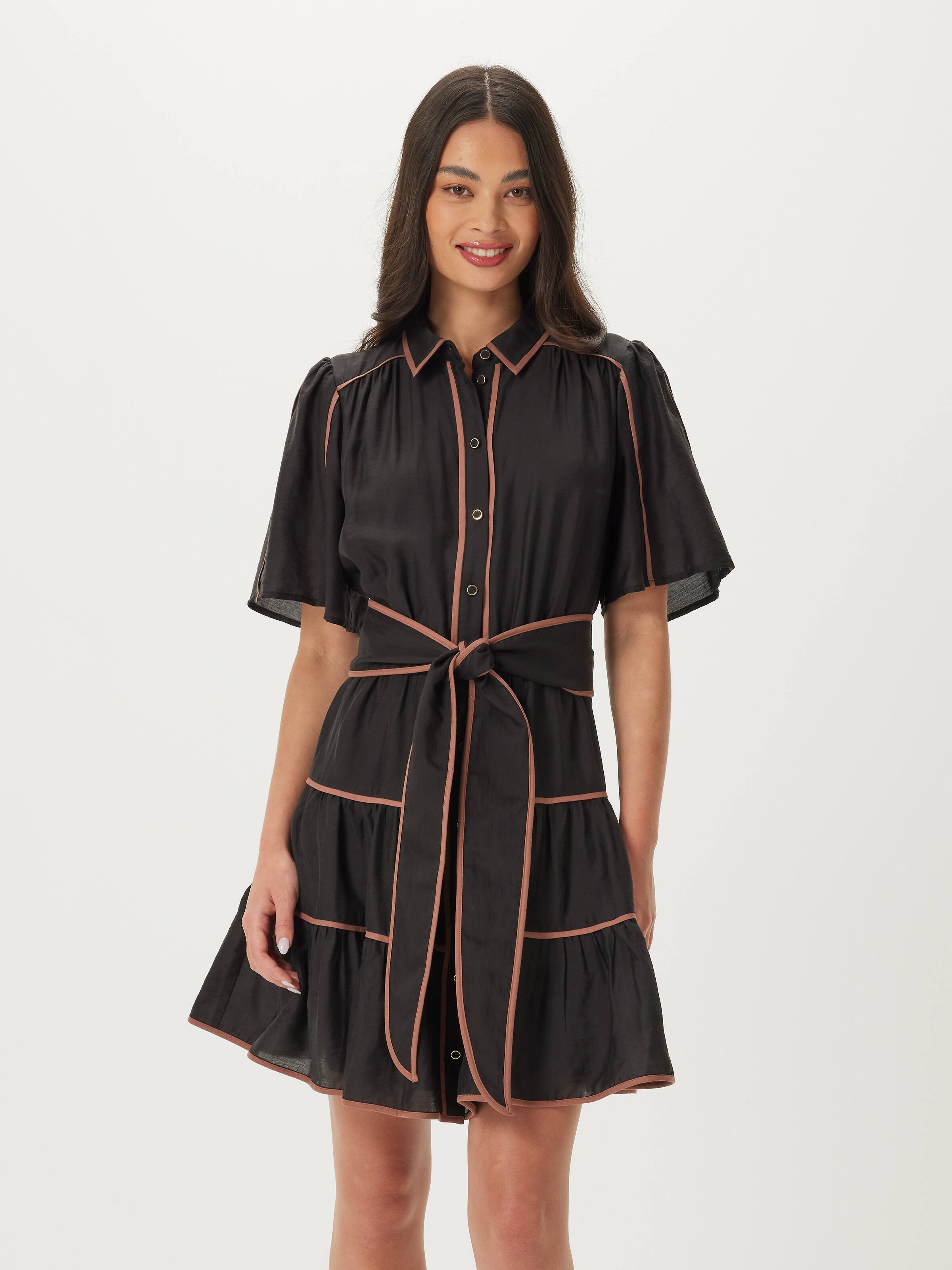 Zosia Binding Short Dress