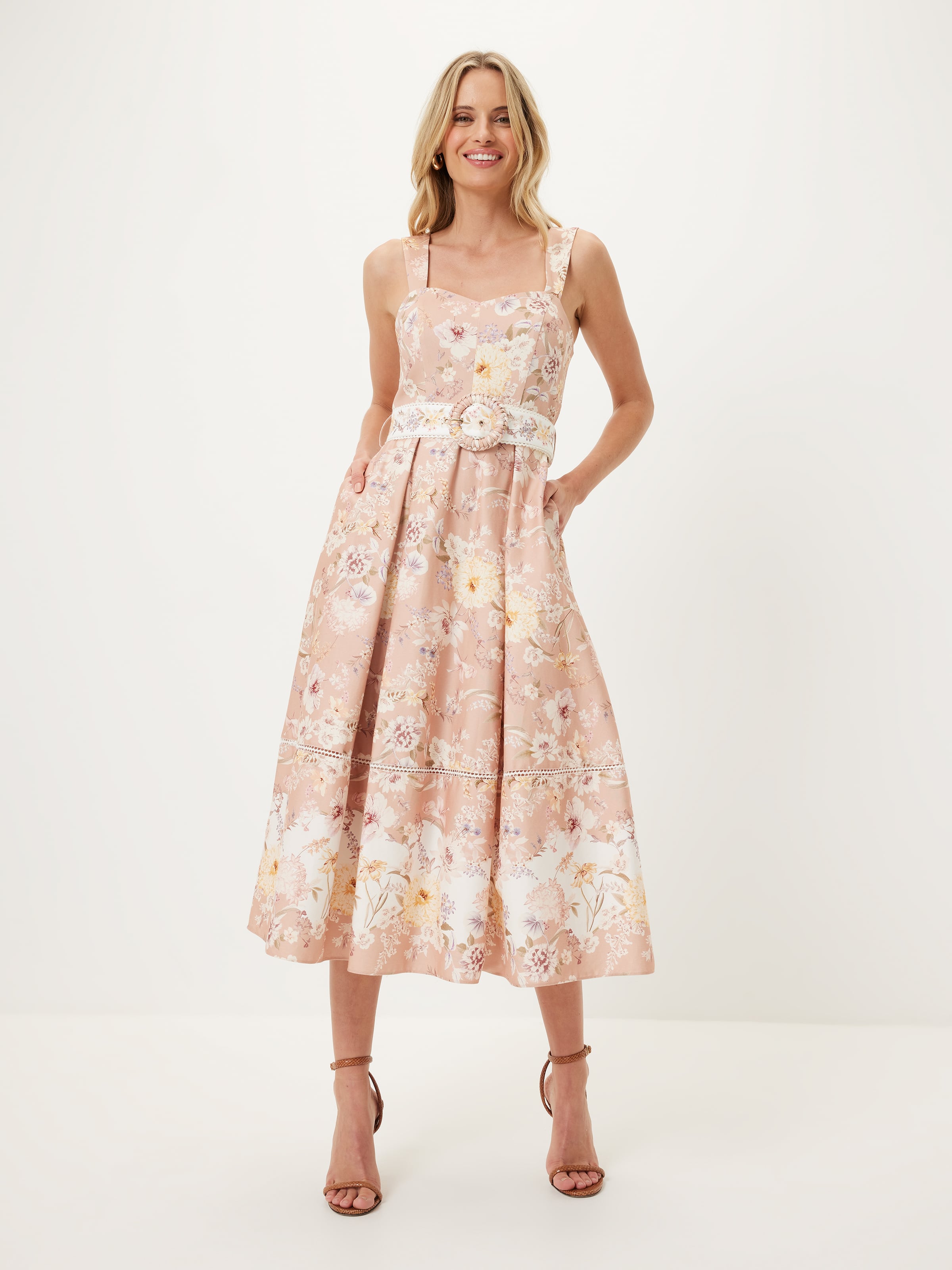 Cora Fit N Flare Dress