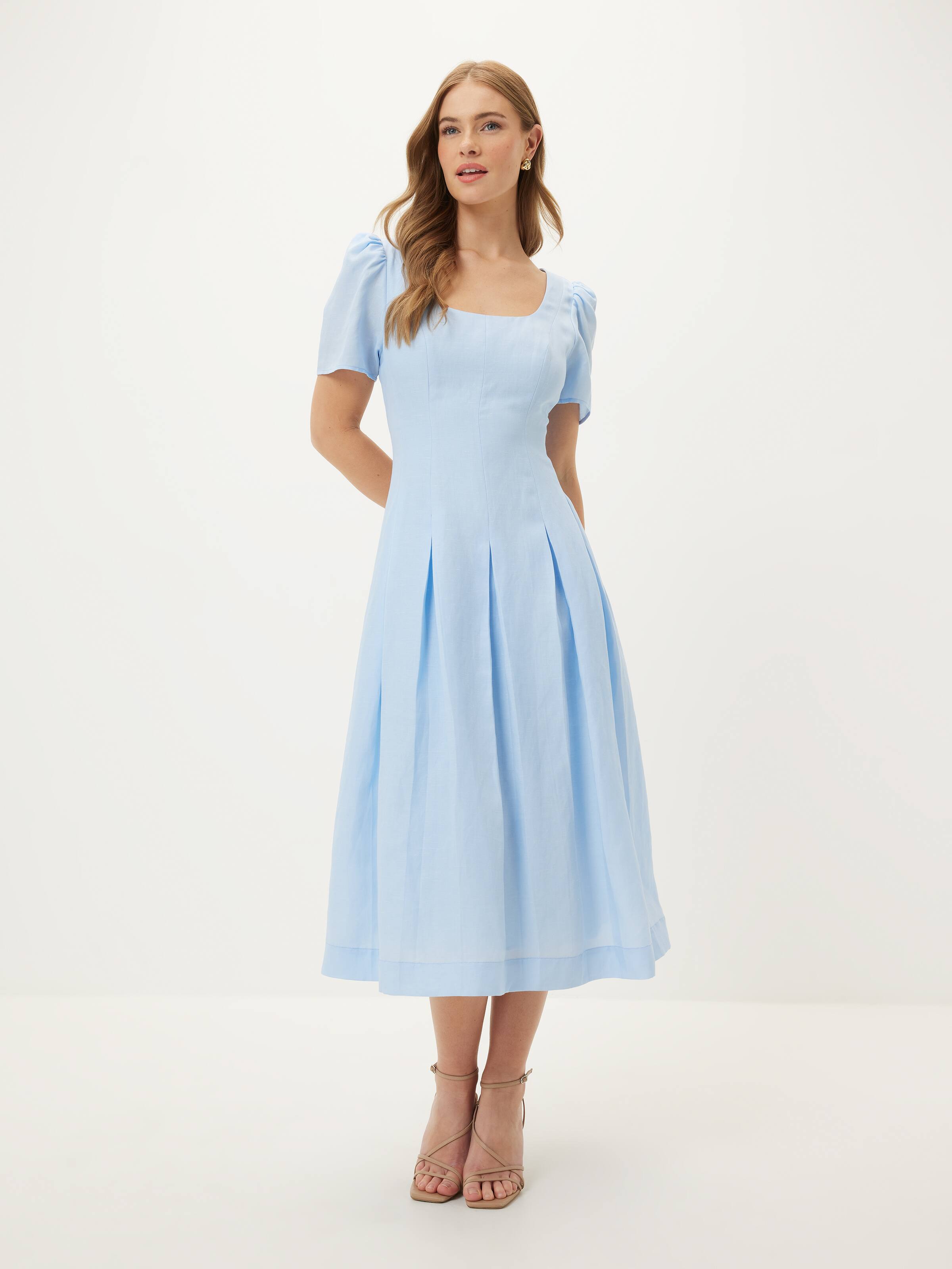 Claudia Short Sleeve Midi Dress