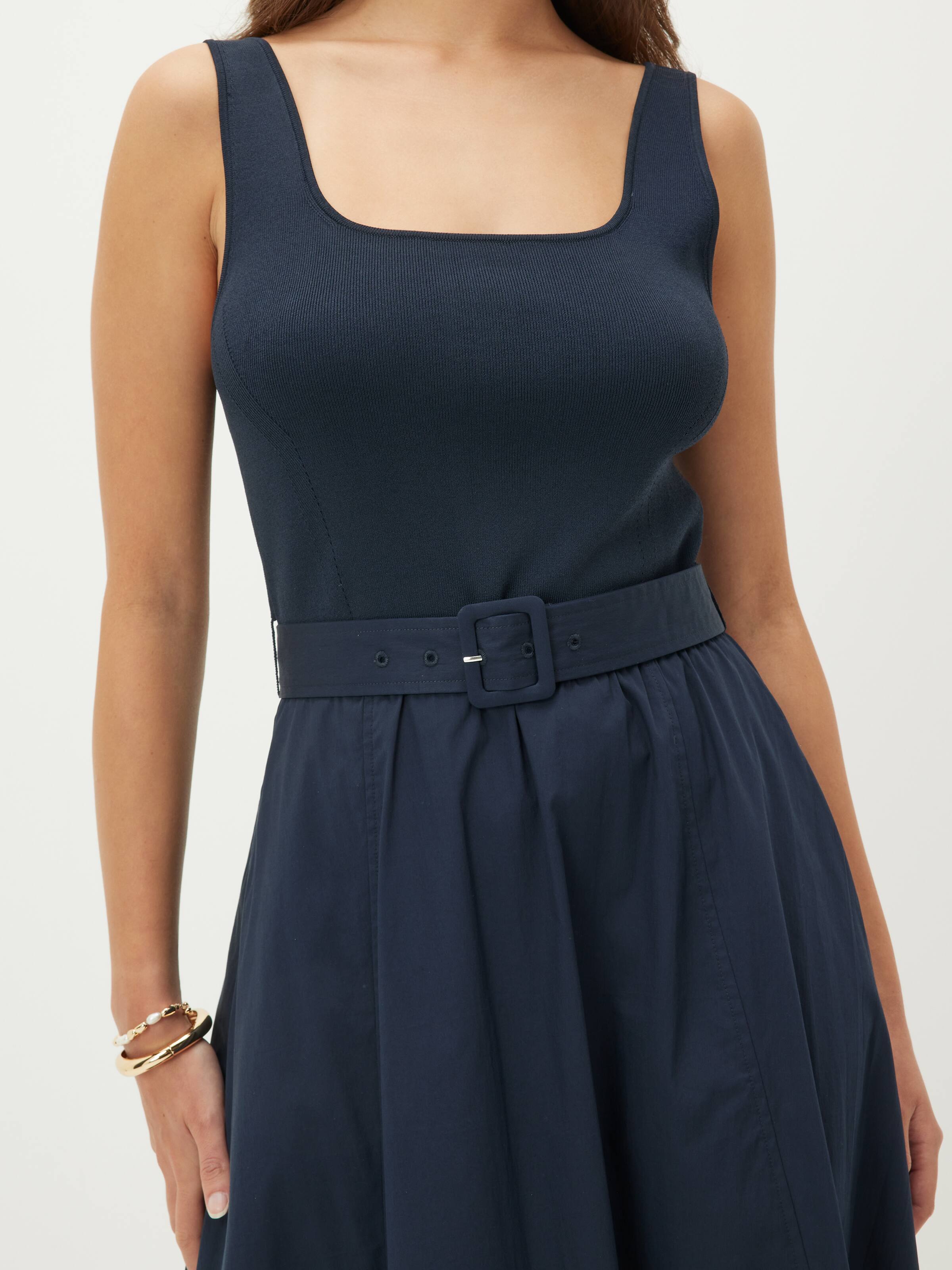 Maddie Mixed Media Dress