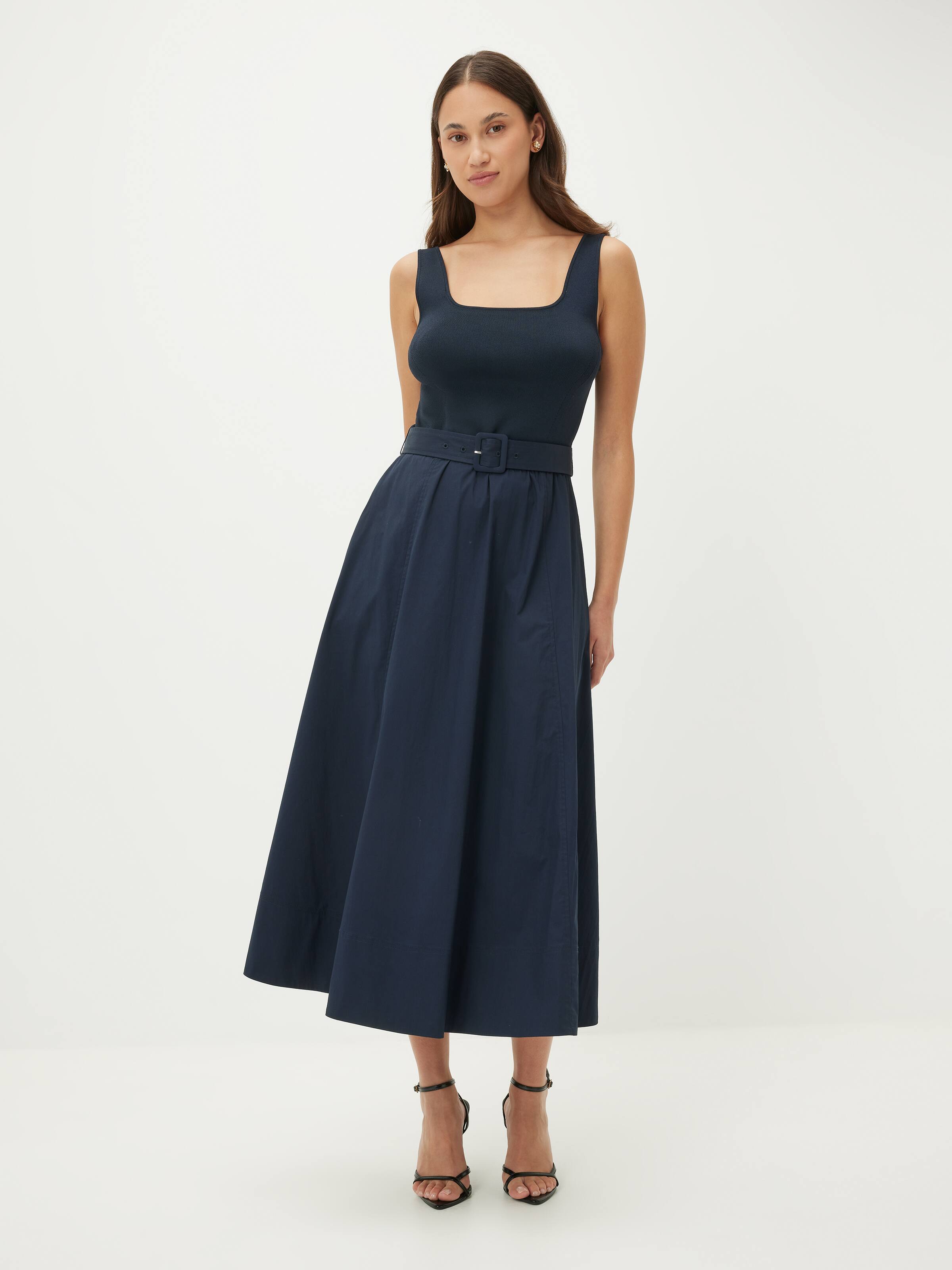 Maddie Mixed Media Dress