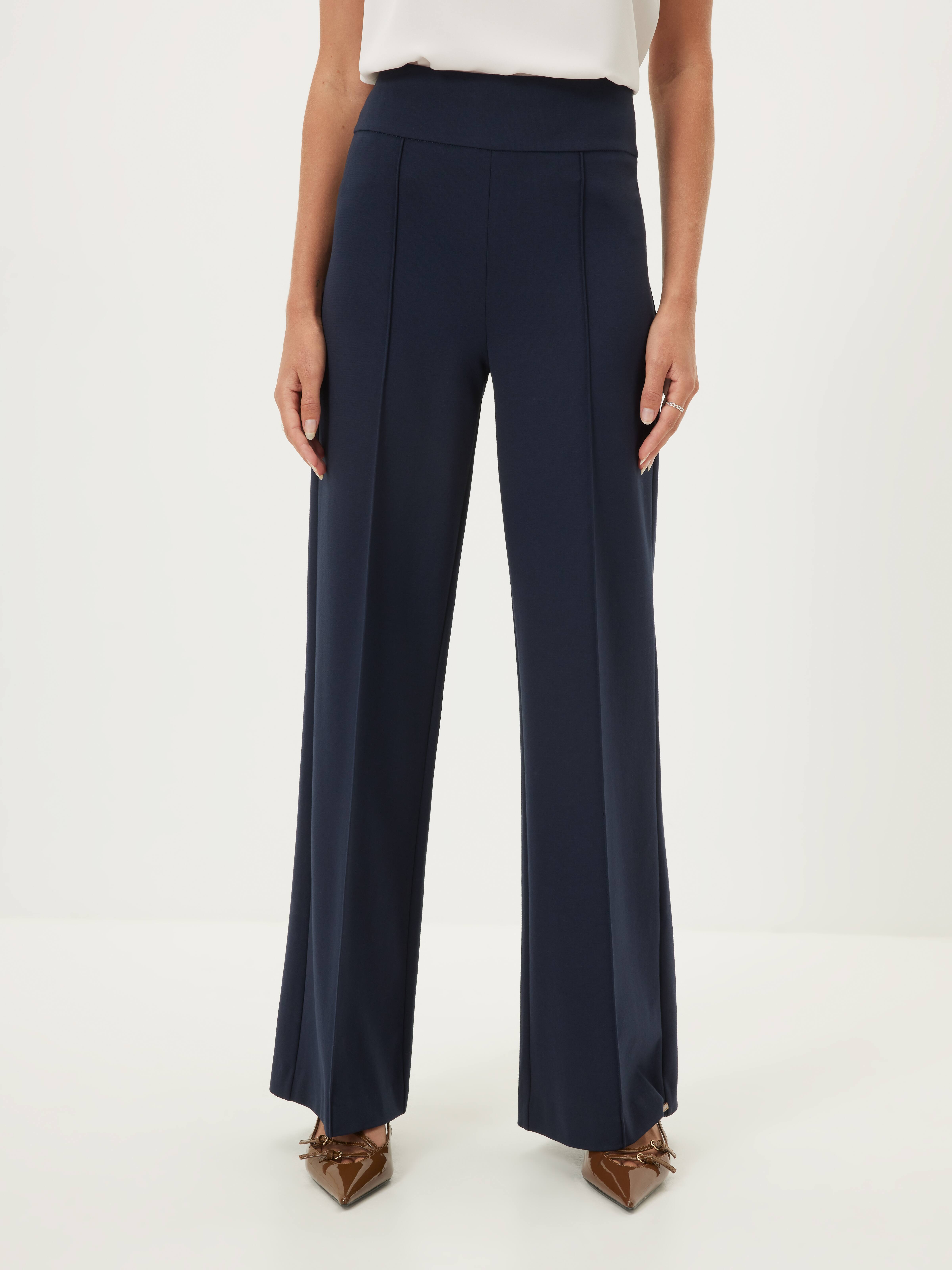 Bowie Wide Leg Ponte Pant                                                                                                       