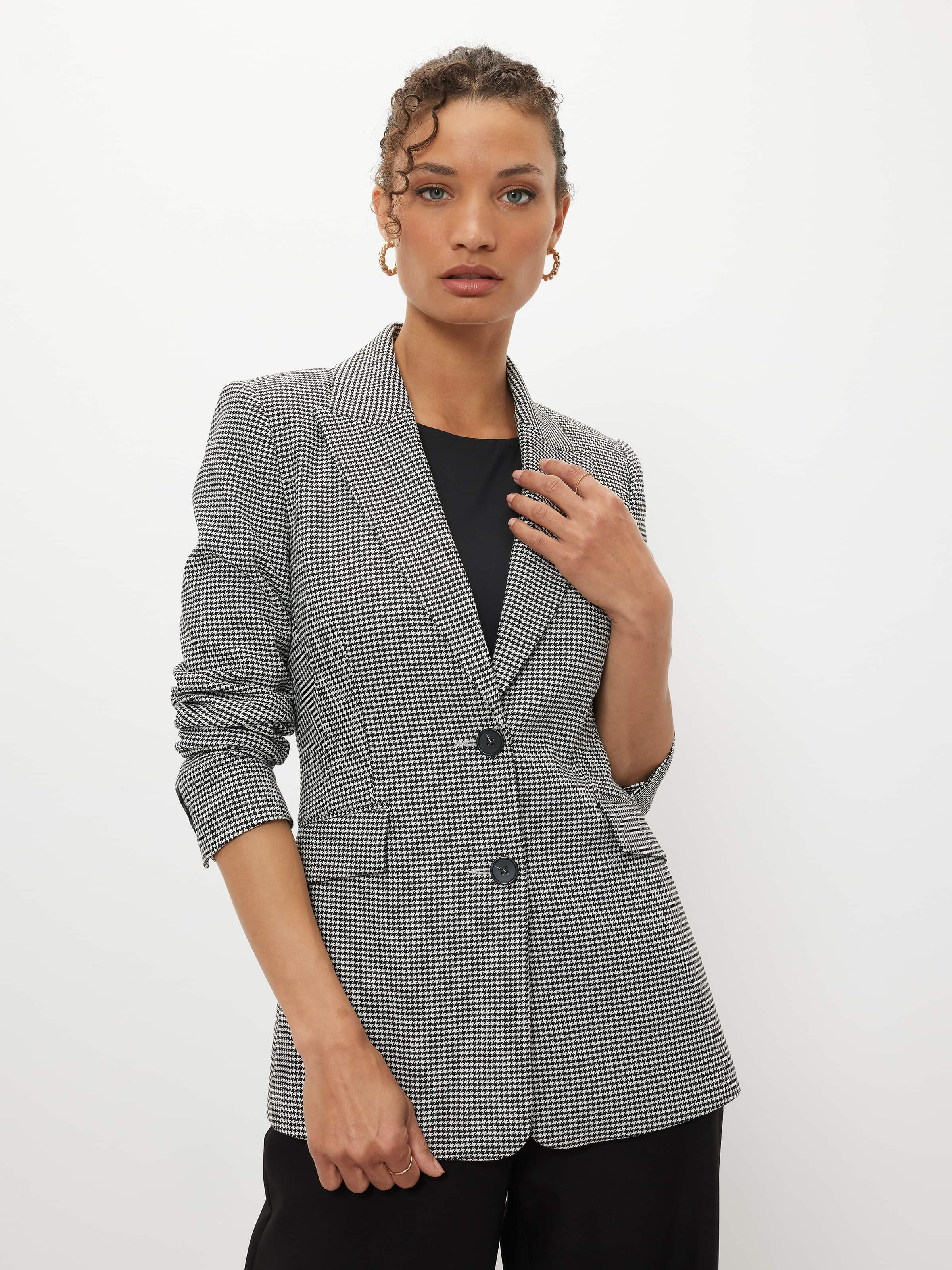 Dare To Dream Check Blazer                                                                                                      