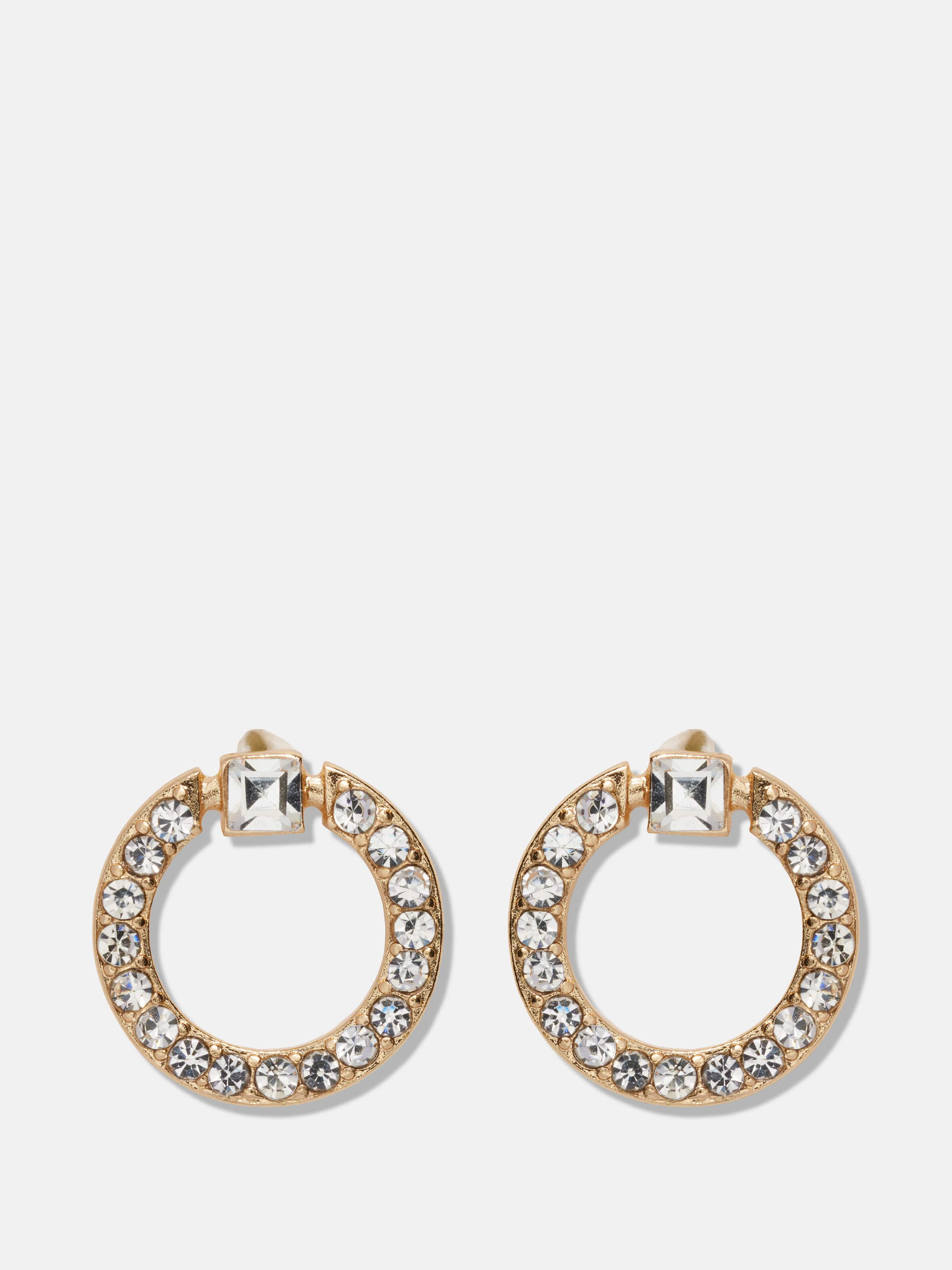 Darcy Diamante Front Hoop Stud                                                                                                  