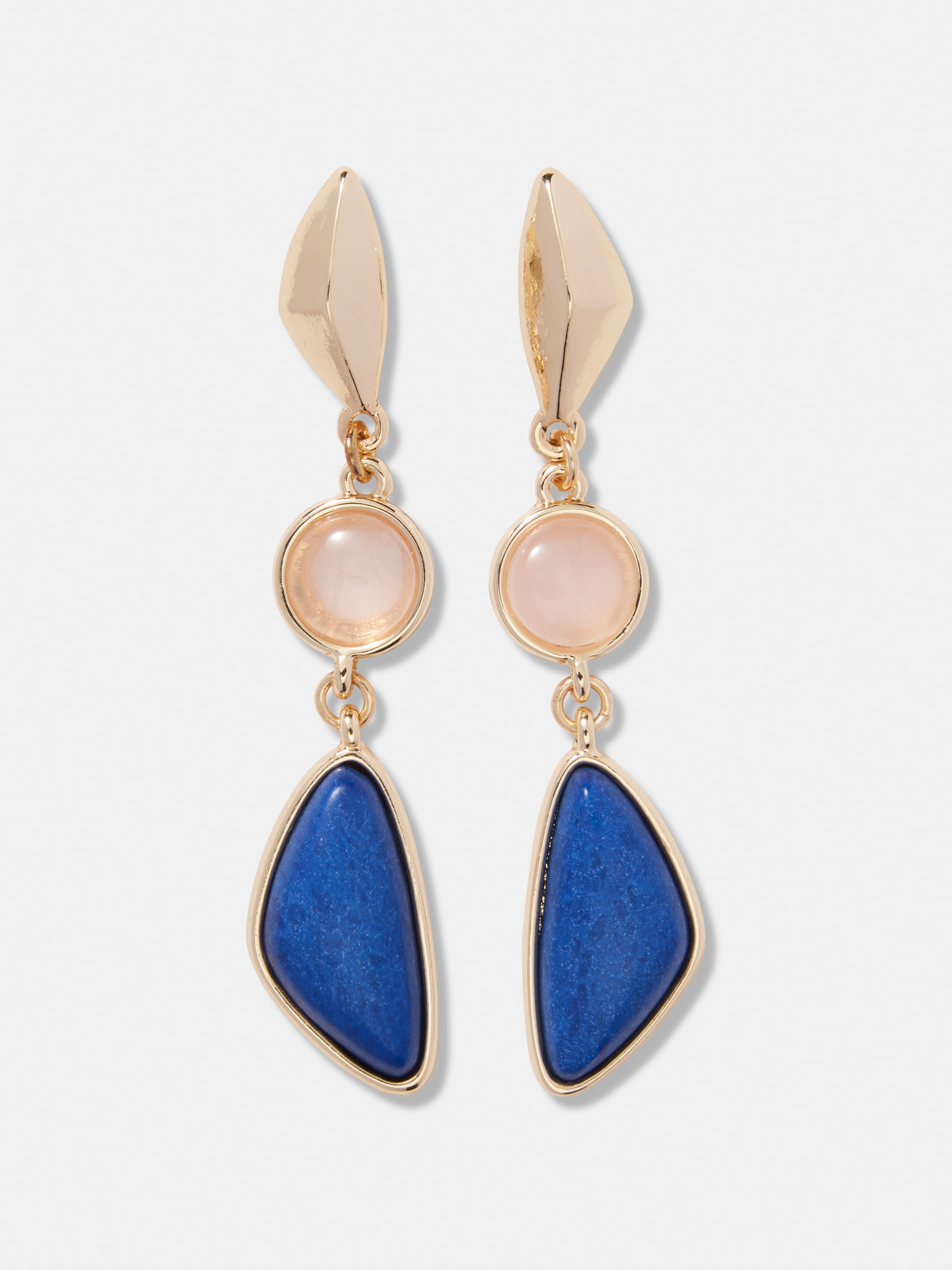 Mandy Quartz & Lapis Earrings                                                                                                   