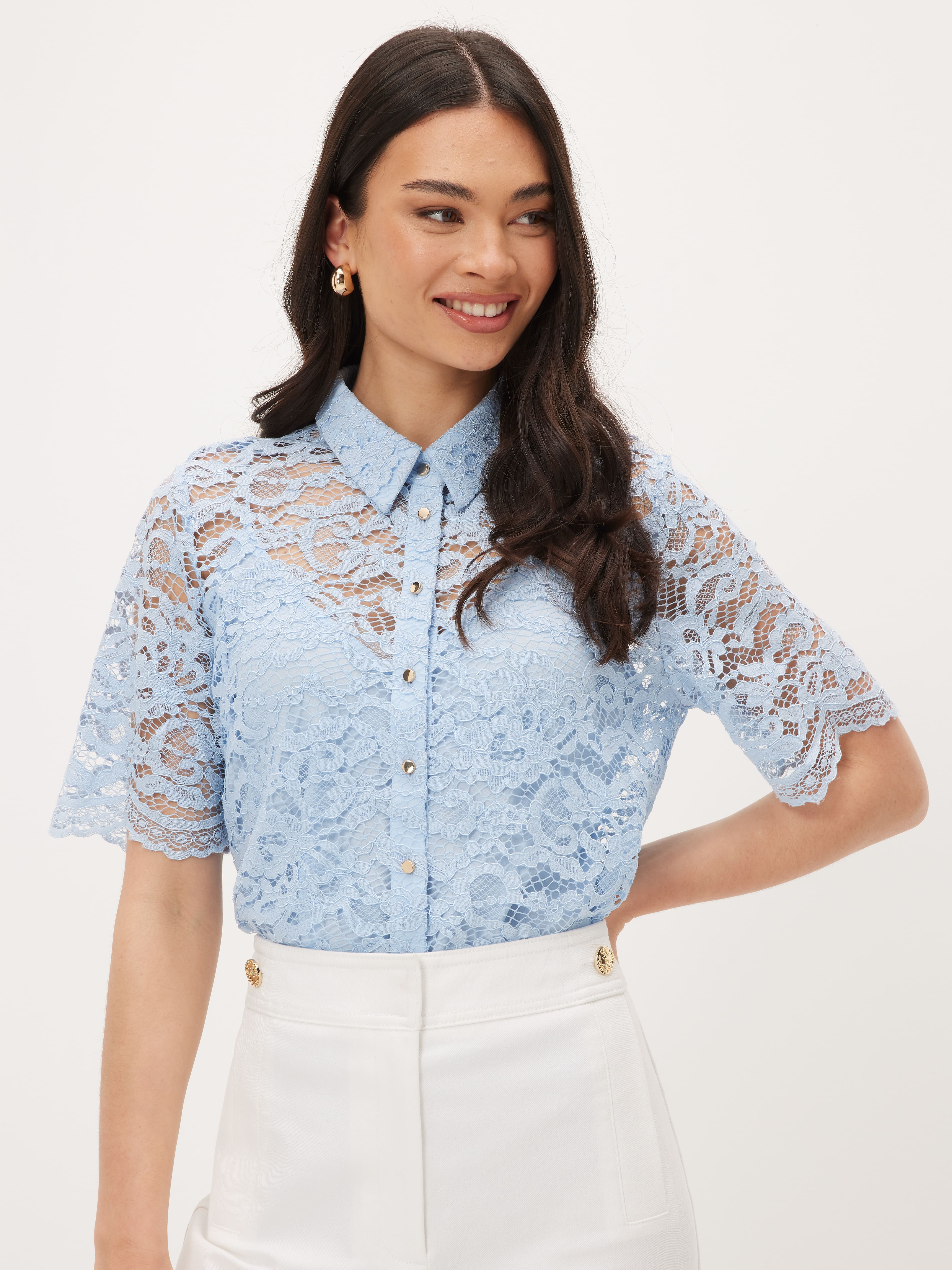 Larissa Lace Shirt                                                                                                              