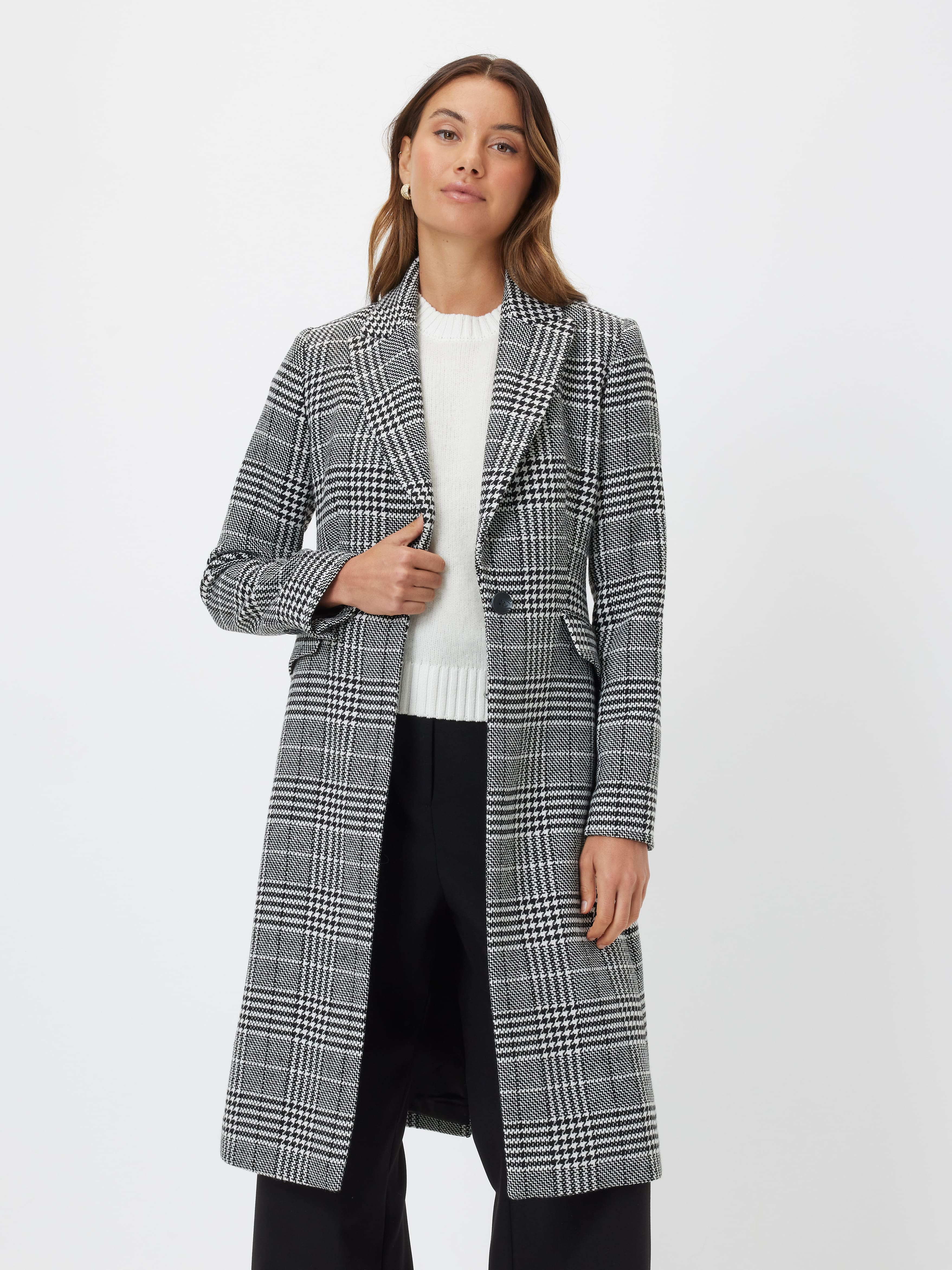 Sadie Single Breasted Coat                                                                                                      