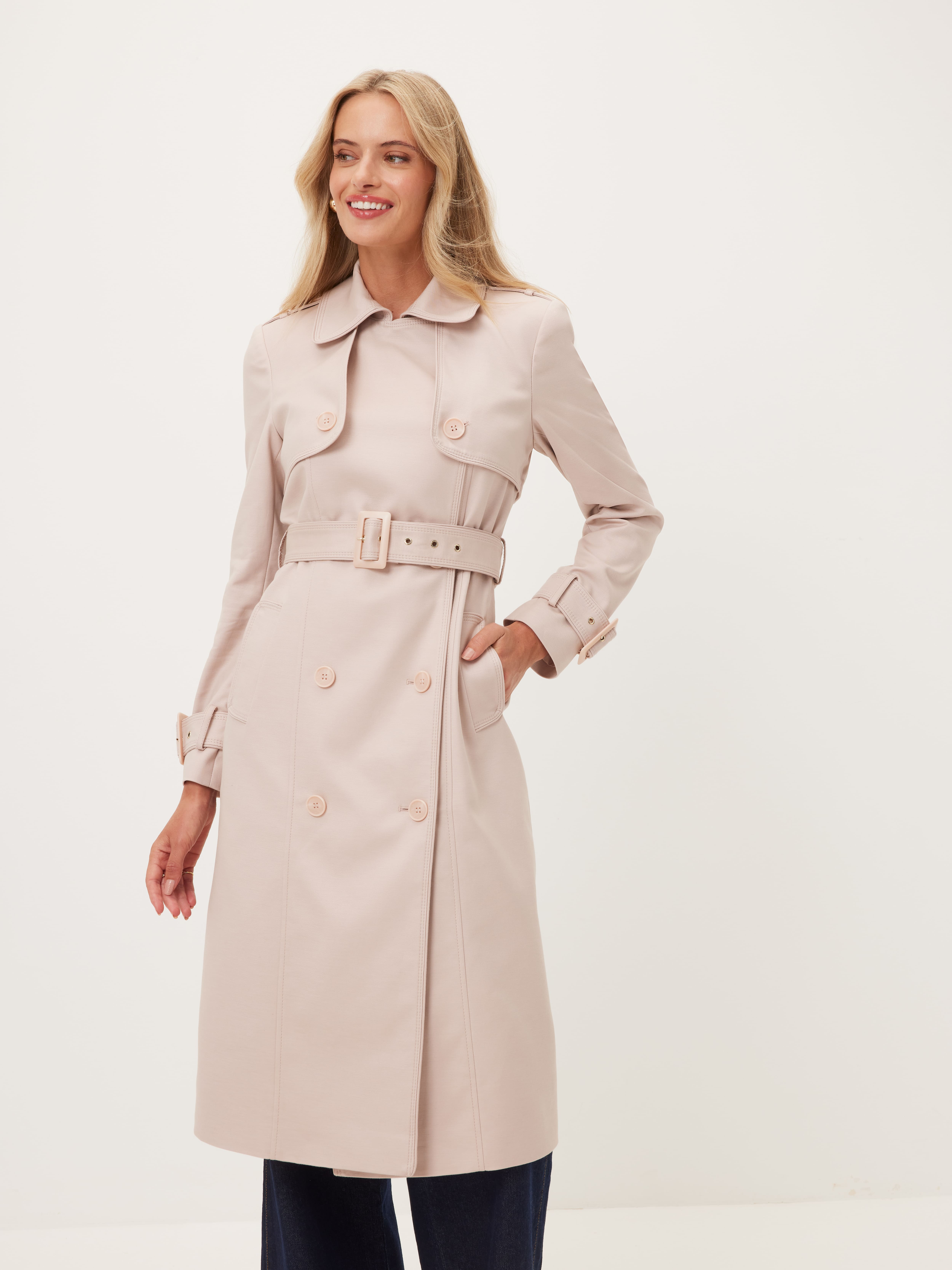 The Luxe Long Trench                                                                                                            
