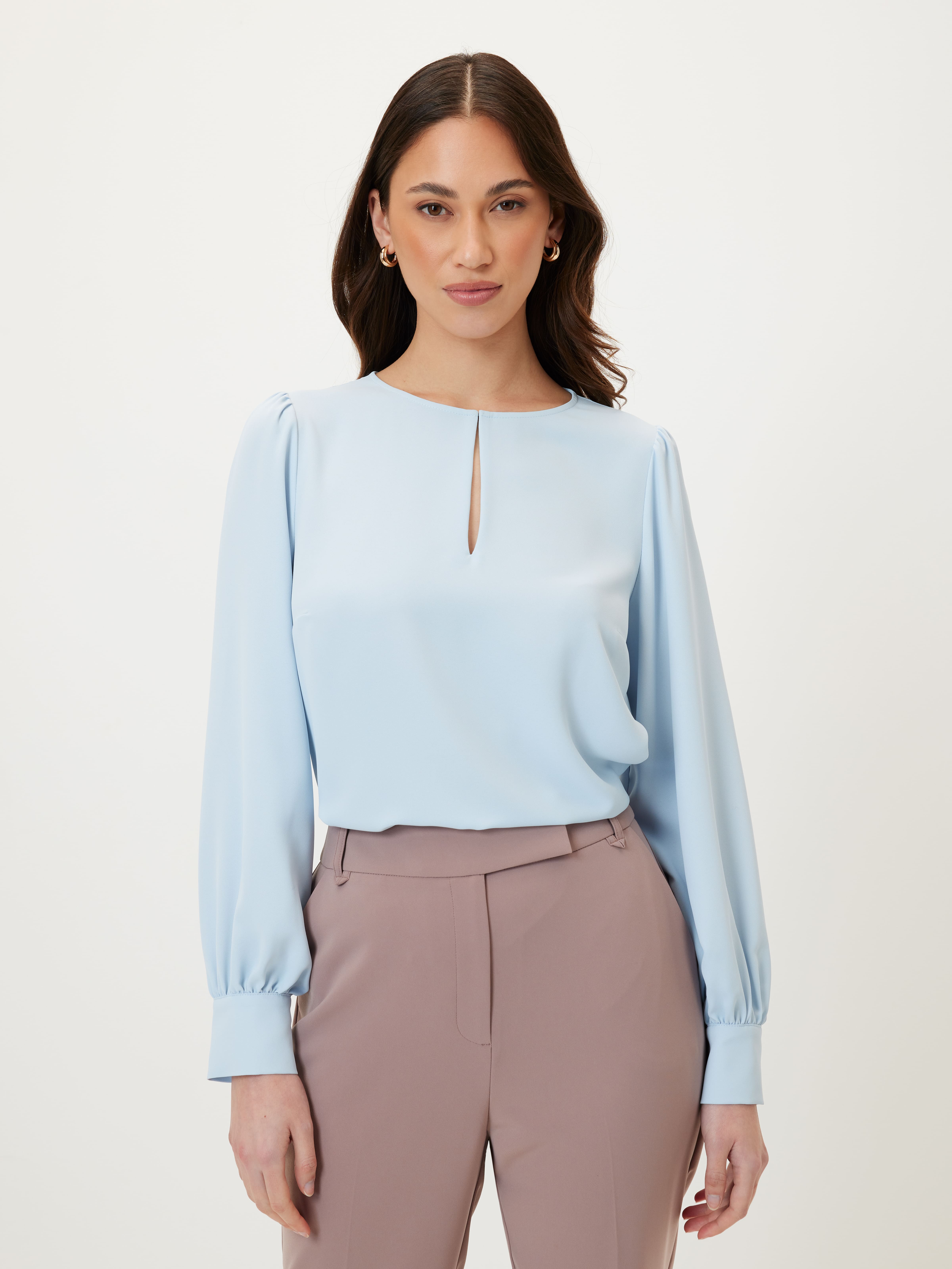 Seattle Long Sleeve Shell Top                                                                                                   