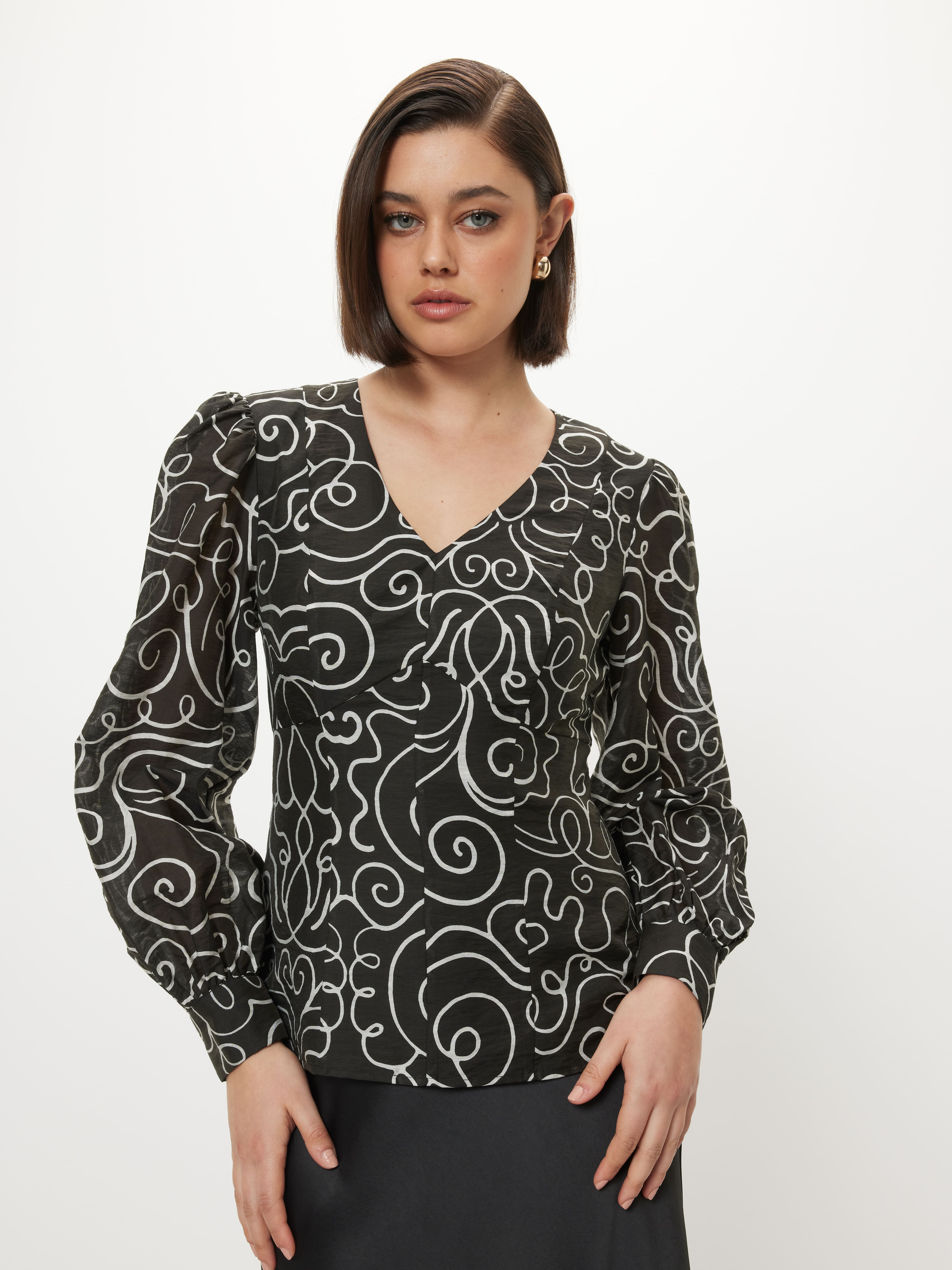 Milah Panelled Top                                                                                                              