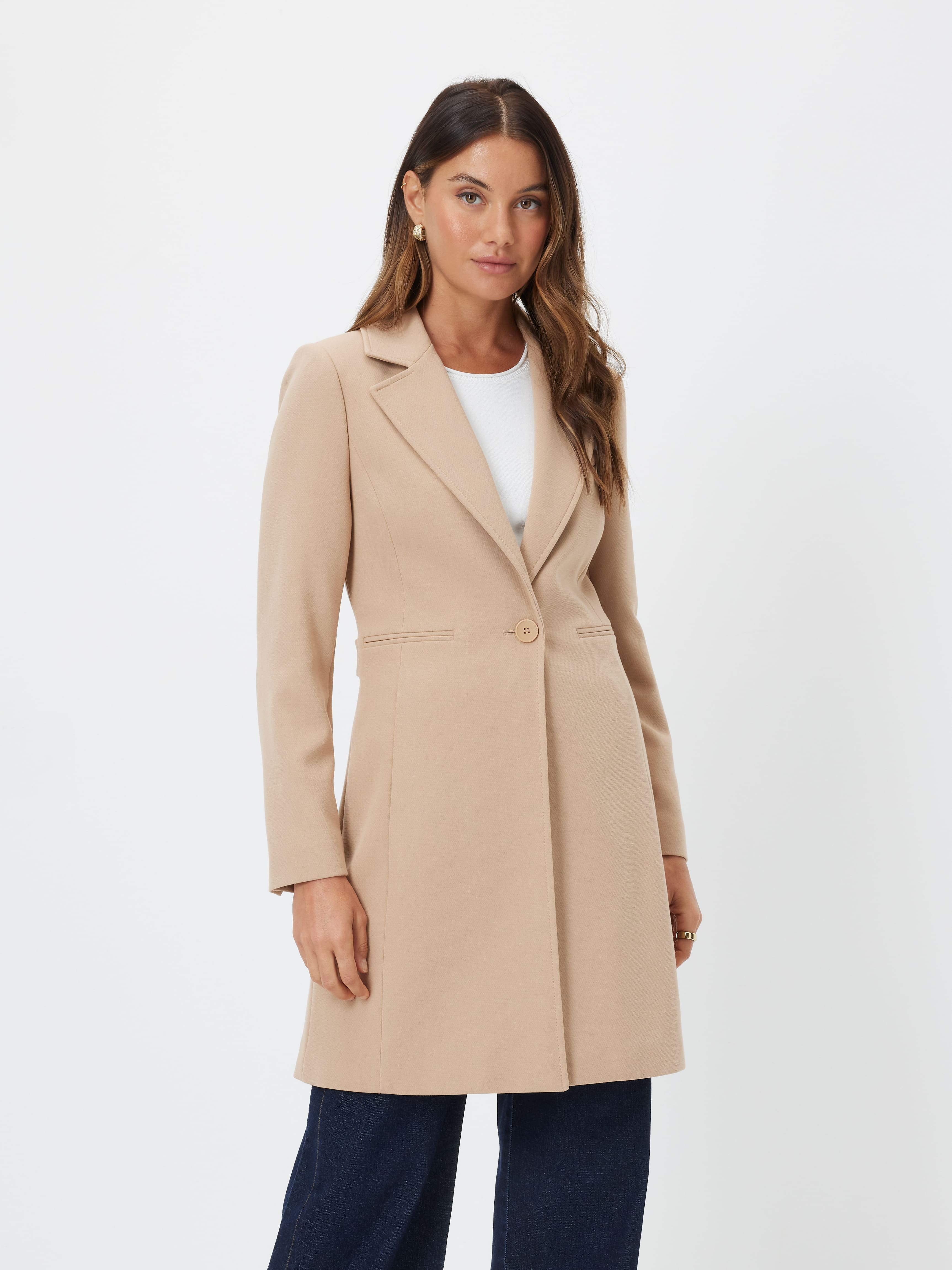 Sammi Single Breasted Coat                                                                                                      